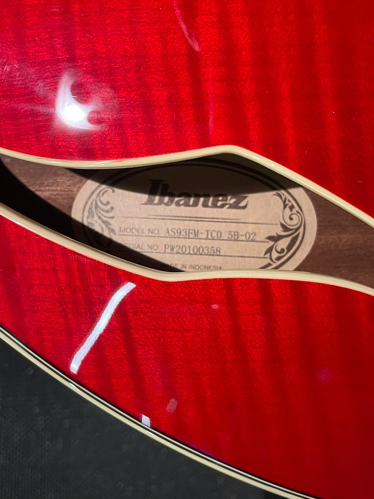 Ibanez AS93FM-TCD Semiacustica - immagine 5