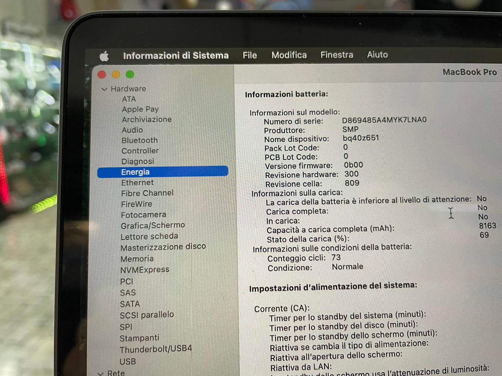 Macbook Pro 16" Touch Bar 2019 - immagine 2