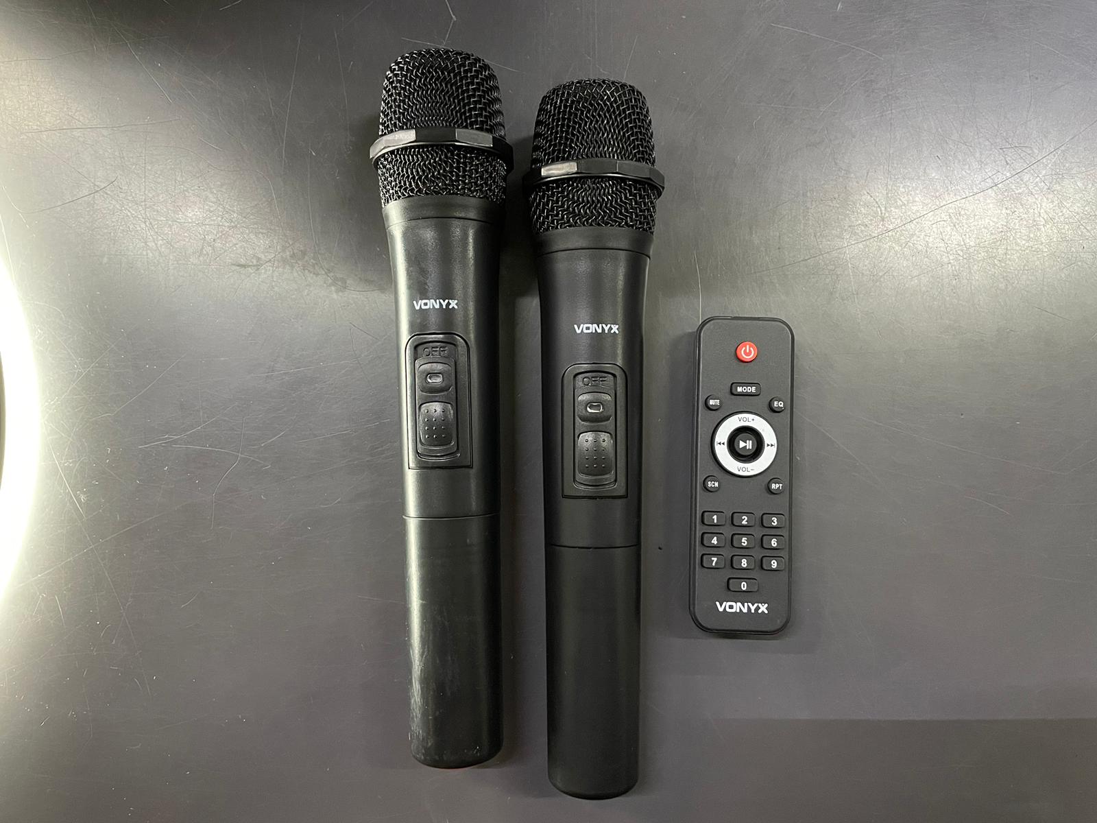 Cassa Bluetooth + 2 Microfoni Vonix - immagine 2