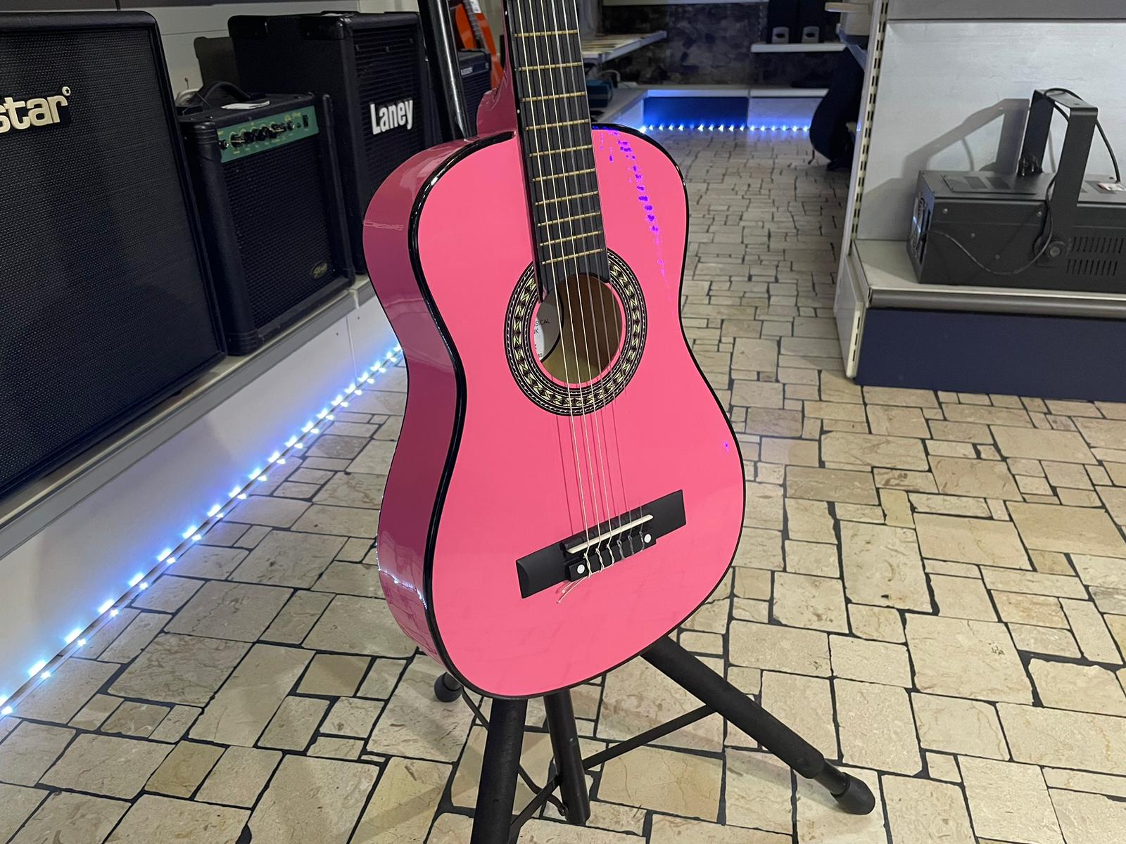 Chitarra Classica Junior 1/2 Pink - immagine 3
