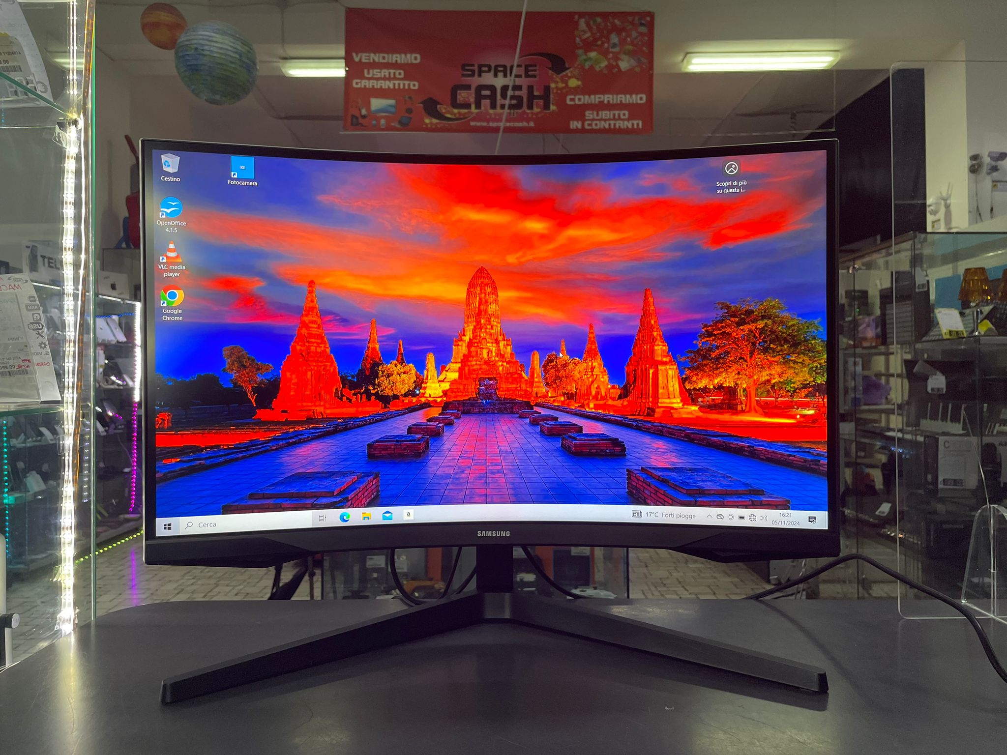 SAMSUNG Odyssey G5 G55C 27'' Curvo