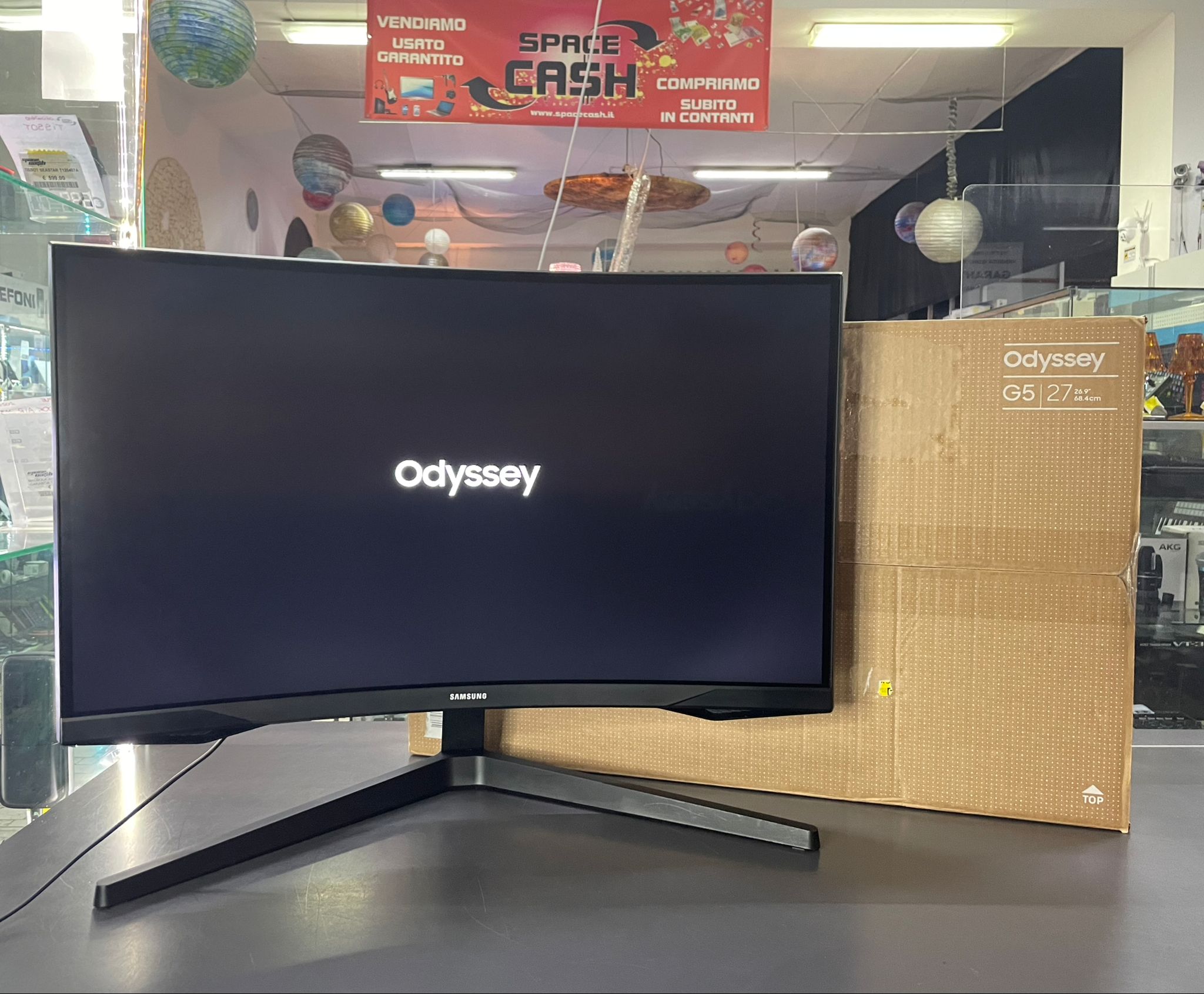 SAMSUNG Odyssey G5 G55C 27'' Curvo - immagine 2