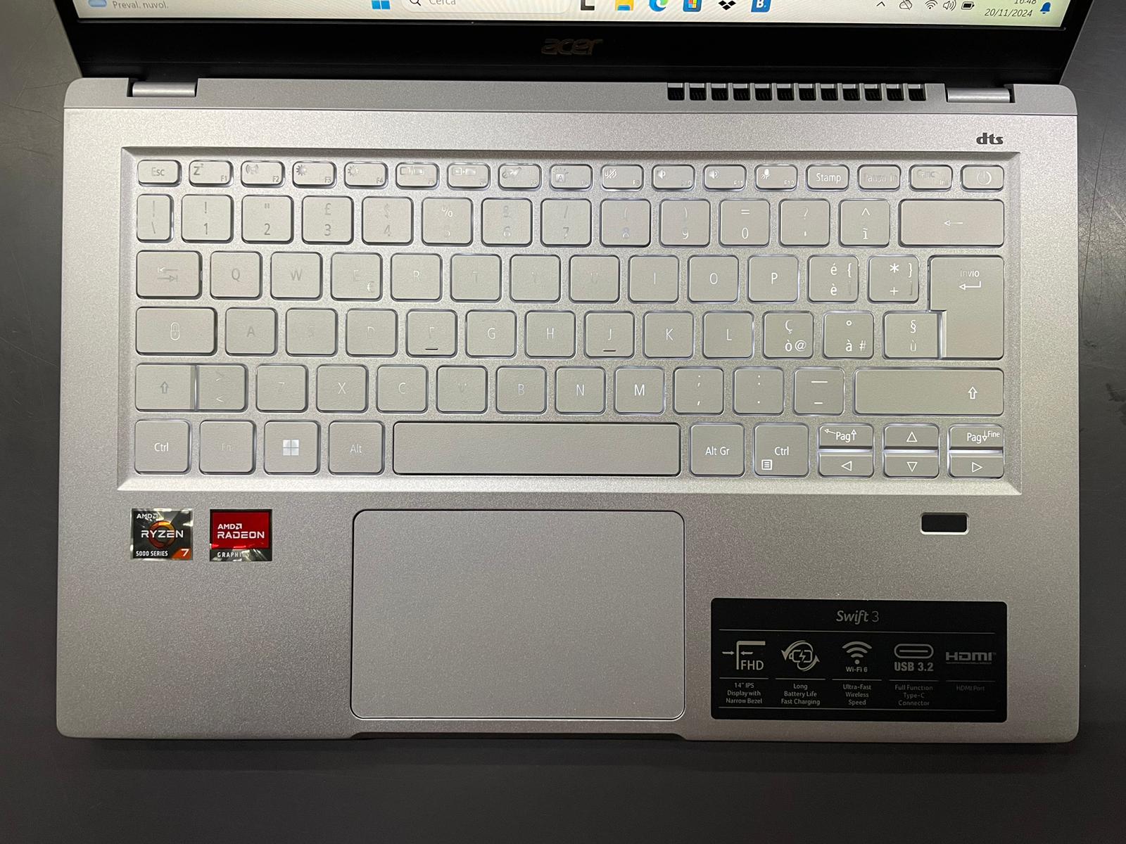 Acer Swift 3 16Gb 23/12/23 - immagine 2