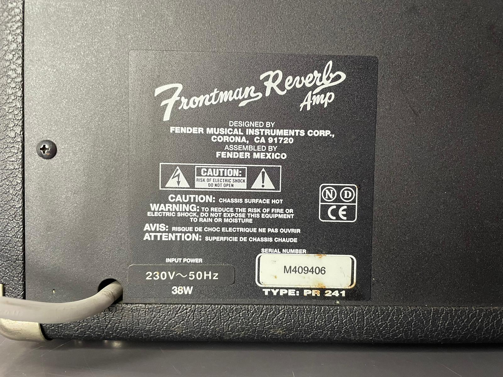 Fender Frontman Reverb PR 241 15W Mexico - immagine 3
