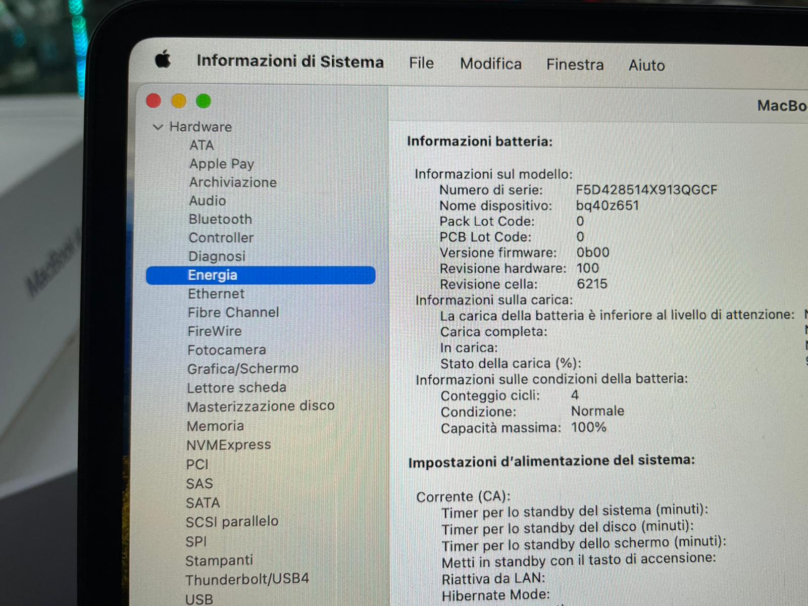 Macbook Air M3 Garanzia 17/09/24 - immagine 2