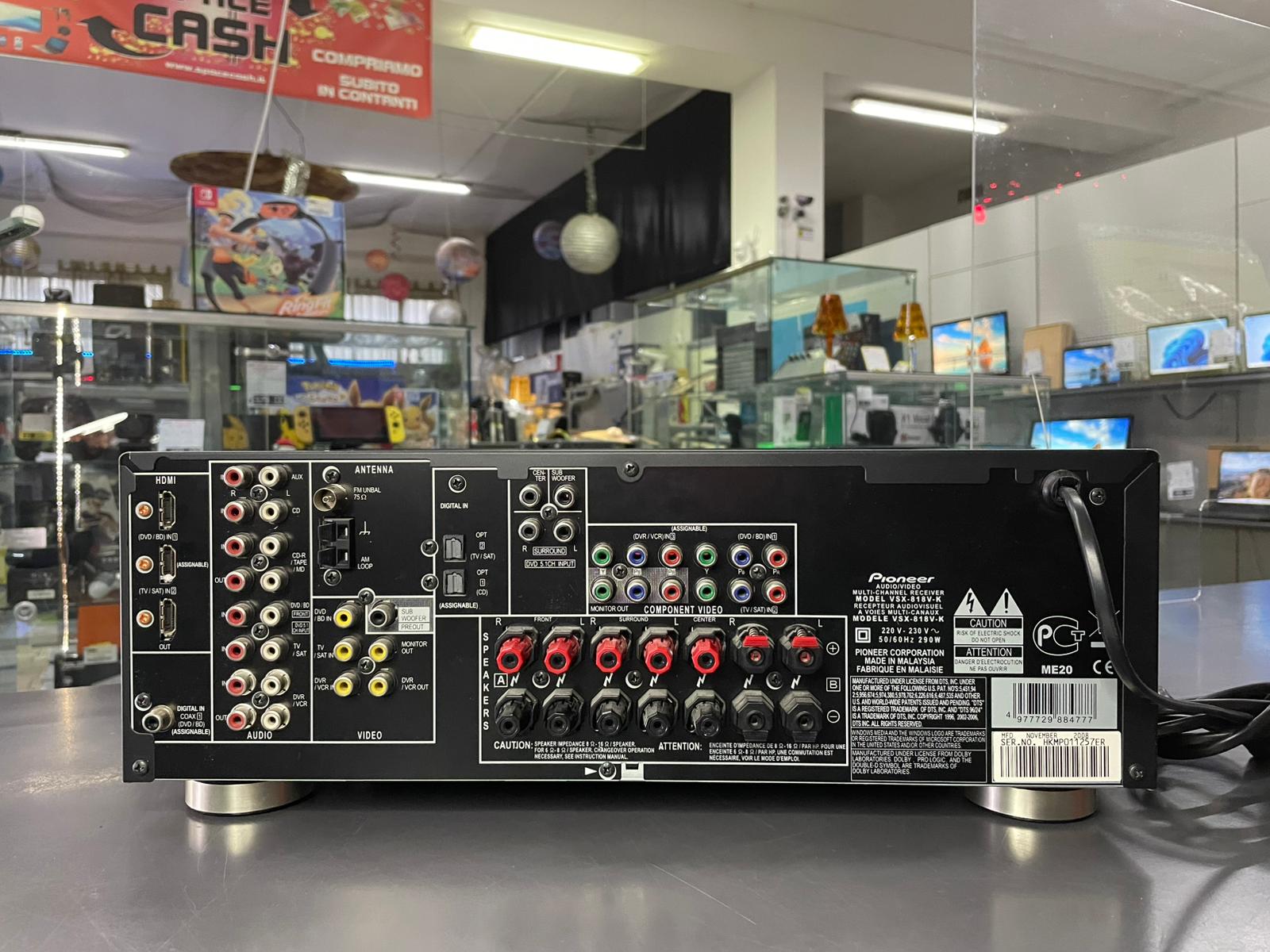 Pioneer VSX-818V Sintoampli A/V 5.1 - immagine 2
