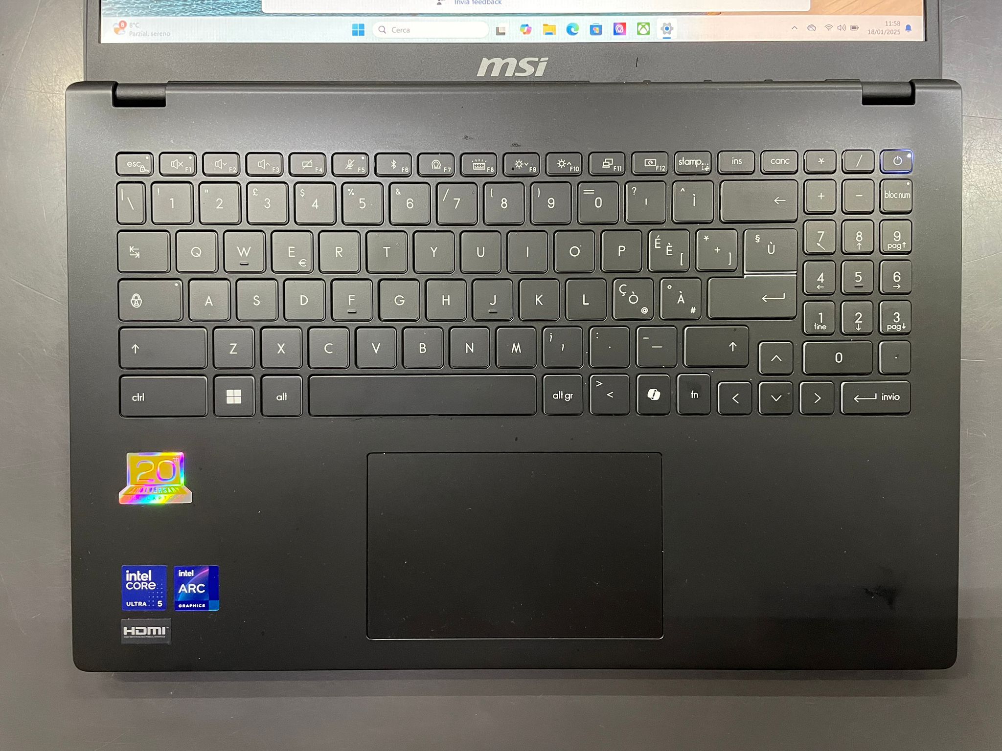 Noteboook MSI Core i5 Ultra 16Gb - immagine 3
