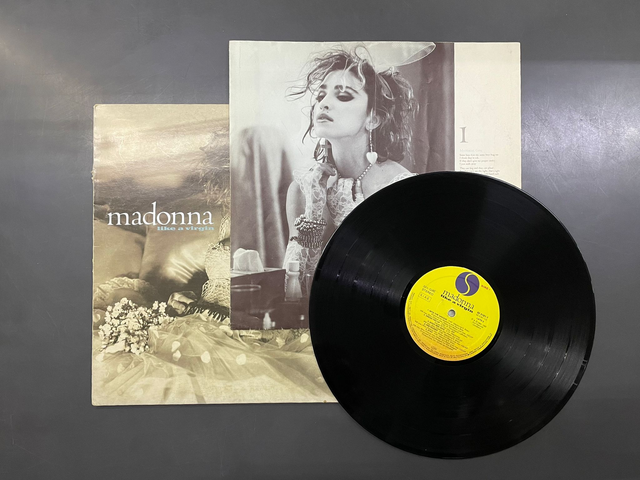 Madonna Like A Virgin Disco Vinile - immagine 3