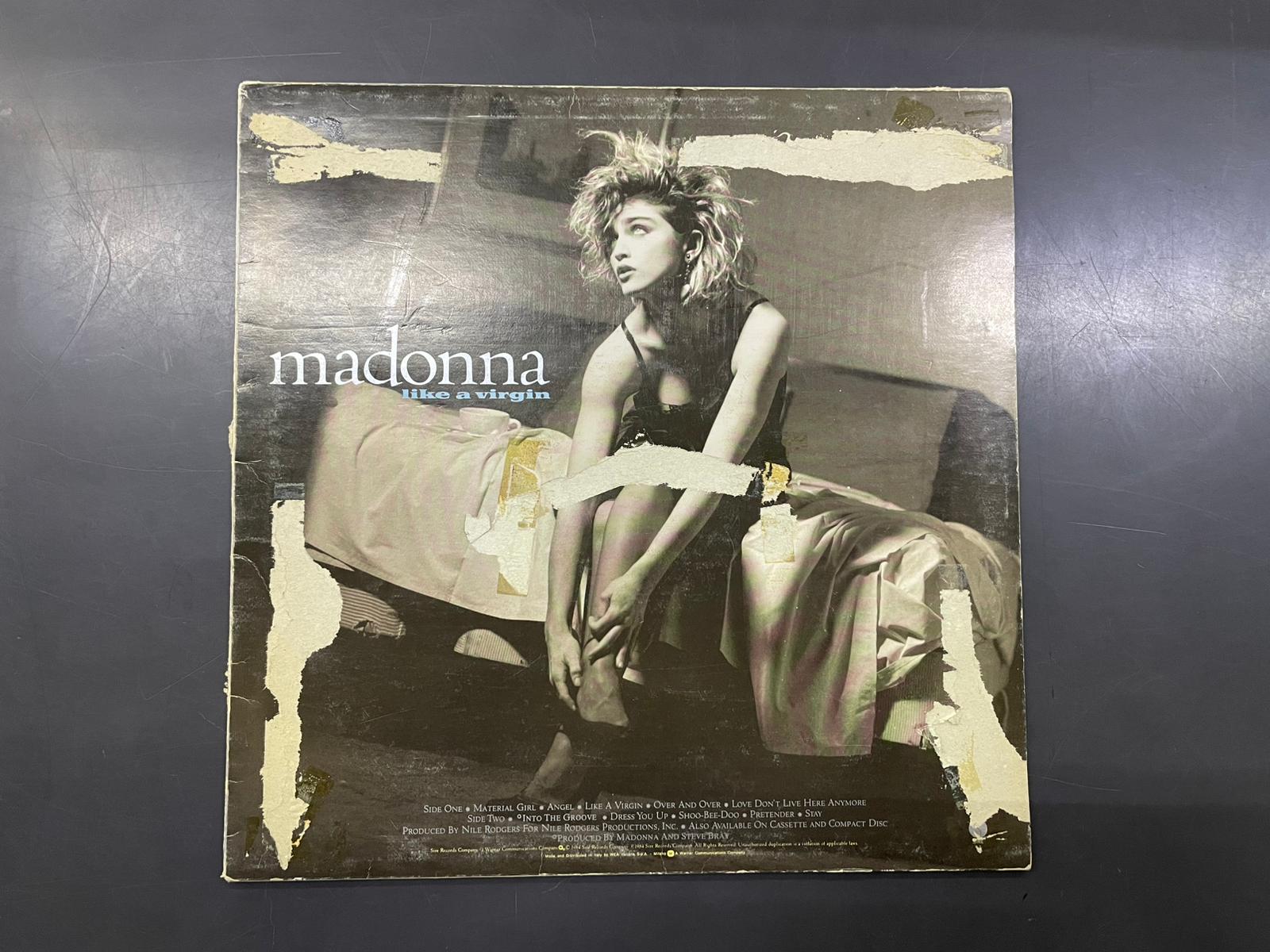 Madonna Like A Virgin Disco Vinile - immagine 2