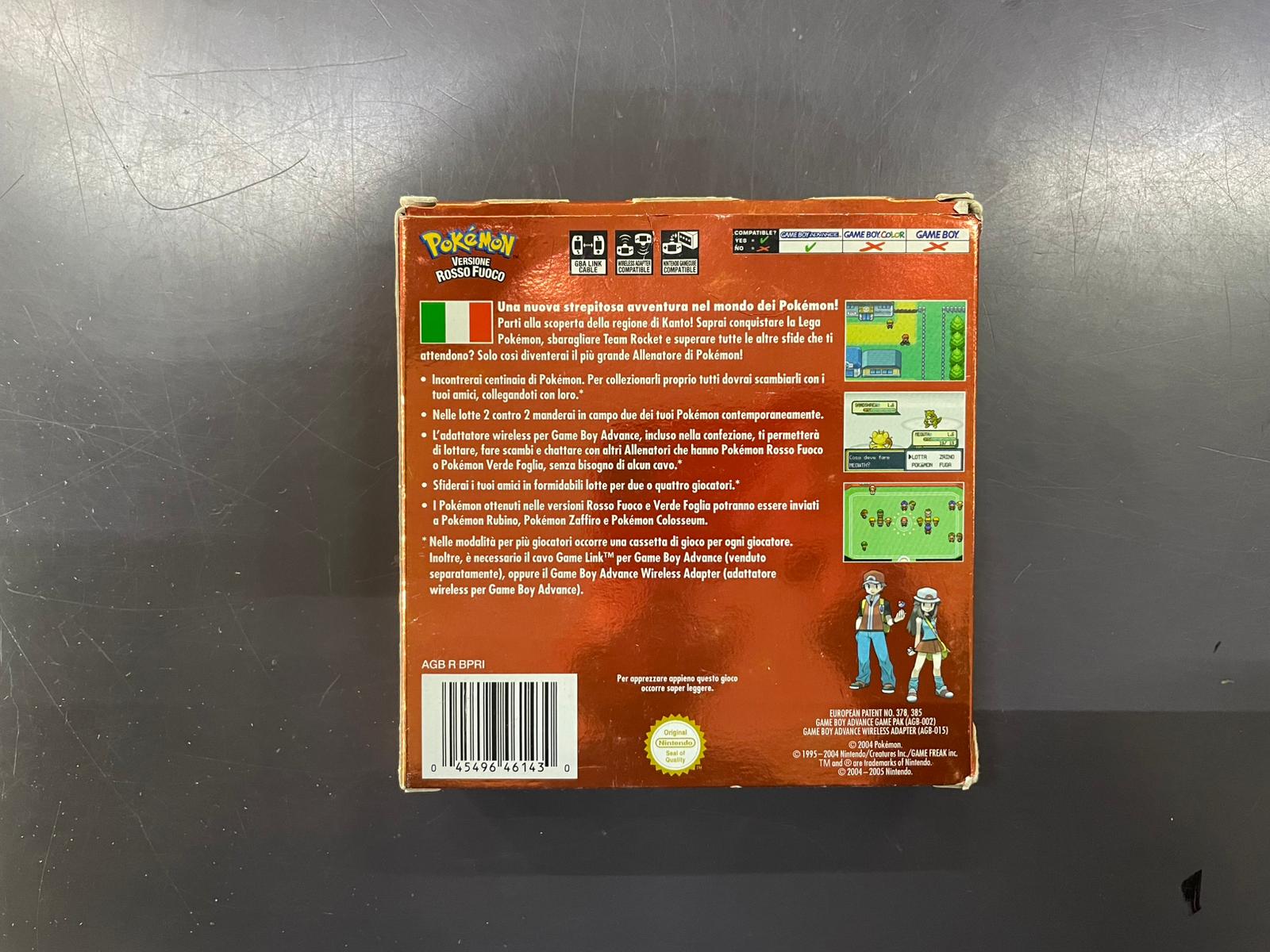 Pokemon Rosso Fuoco Gameboy Advance - immagine 2