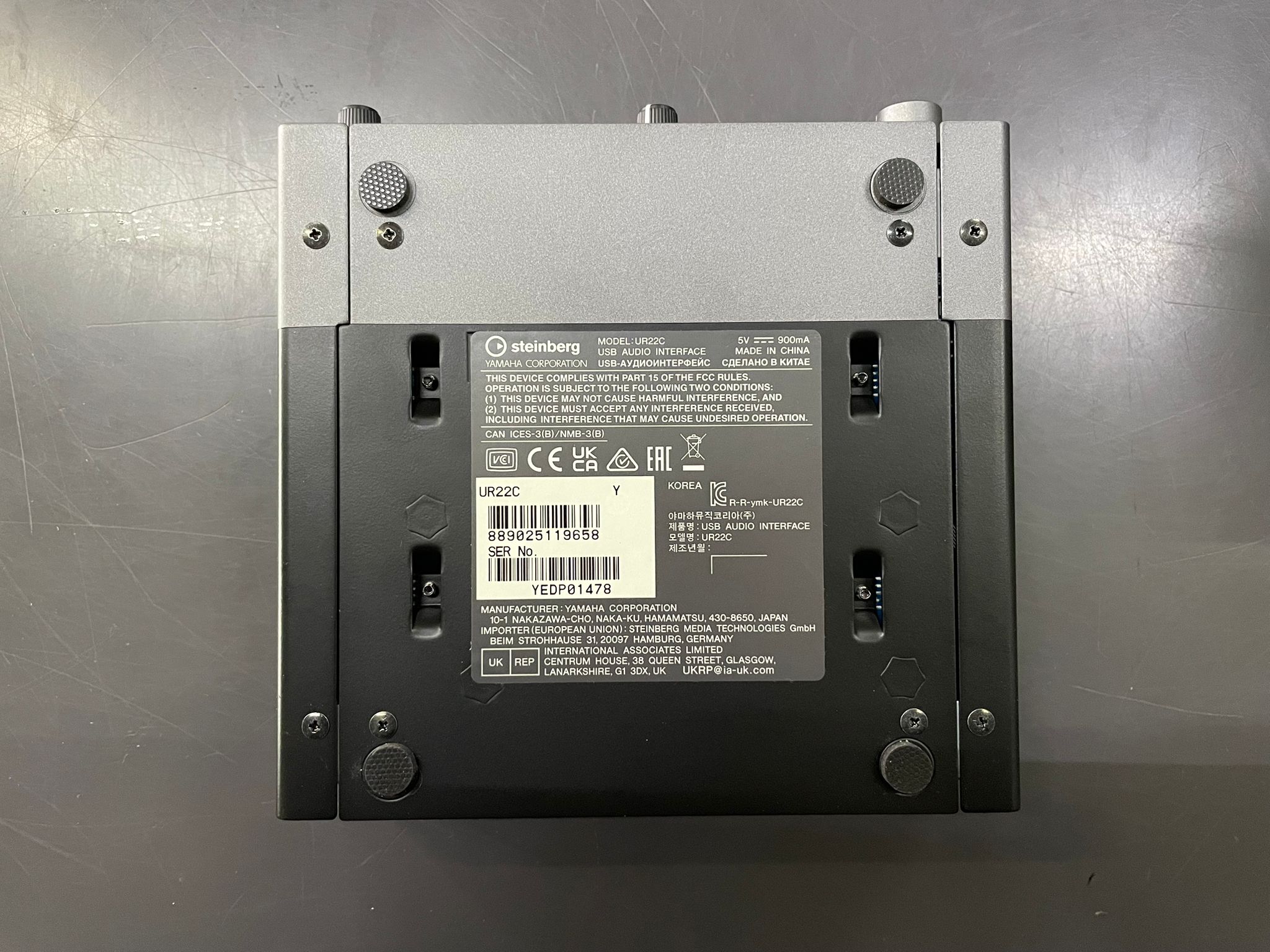 STEINBERG UR22C Scheda Audio - immagine 4