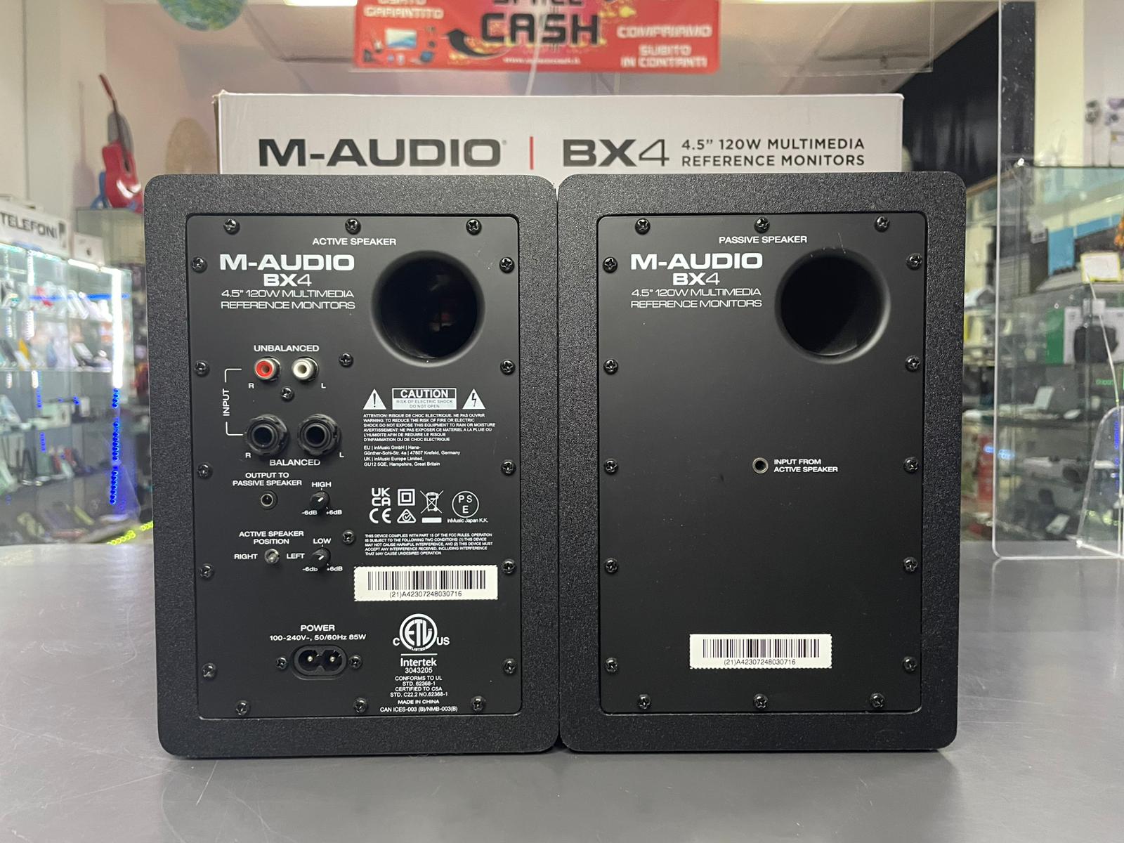 M-AUDIO BX4 Coppia Monitor Audio - immagine 4