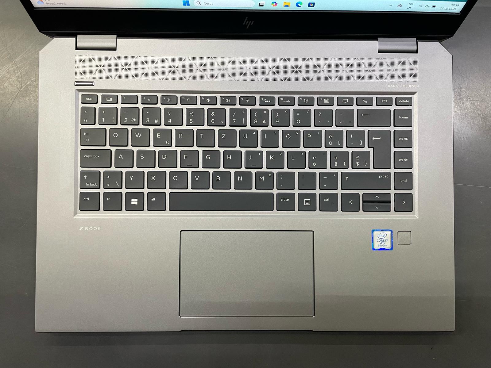 HP ZBook Core i7 32Gb 512Gb Nvidia P2000 - immagine 2