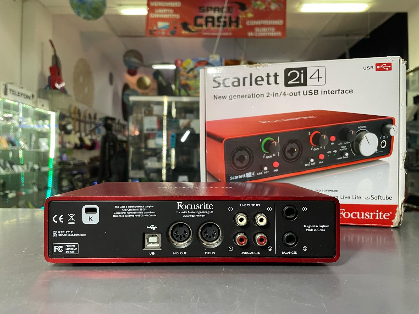 Focusrite Scarlett 2i4 2nd Gen - immagine 4