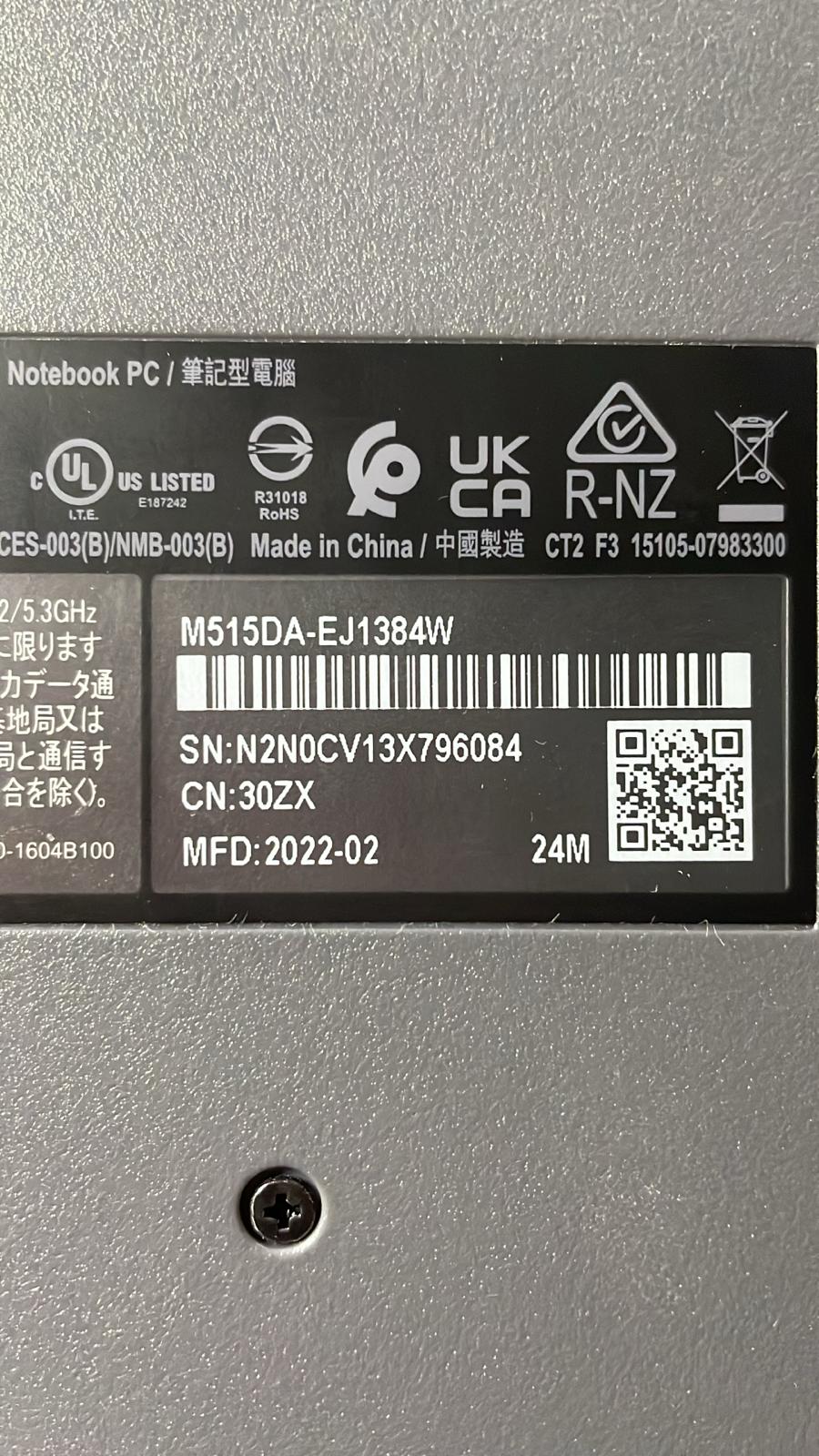 Notebook Asus Ryzen 3 8Gb 512Gb ssd - immagine 3