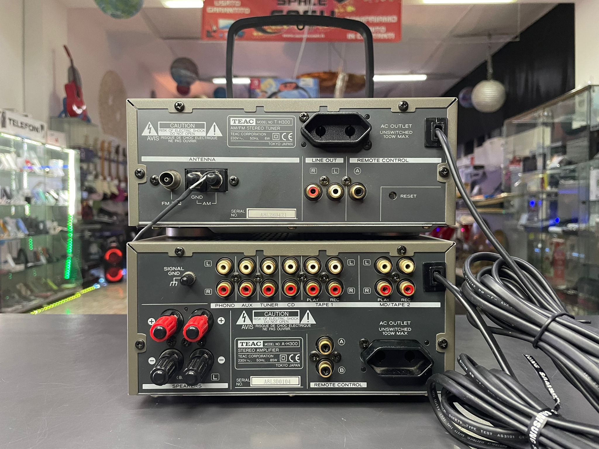 Compatto TEAC H300 + Tuner + Speaker - immagine 3