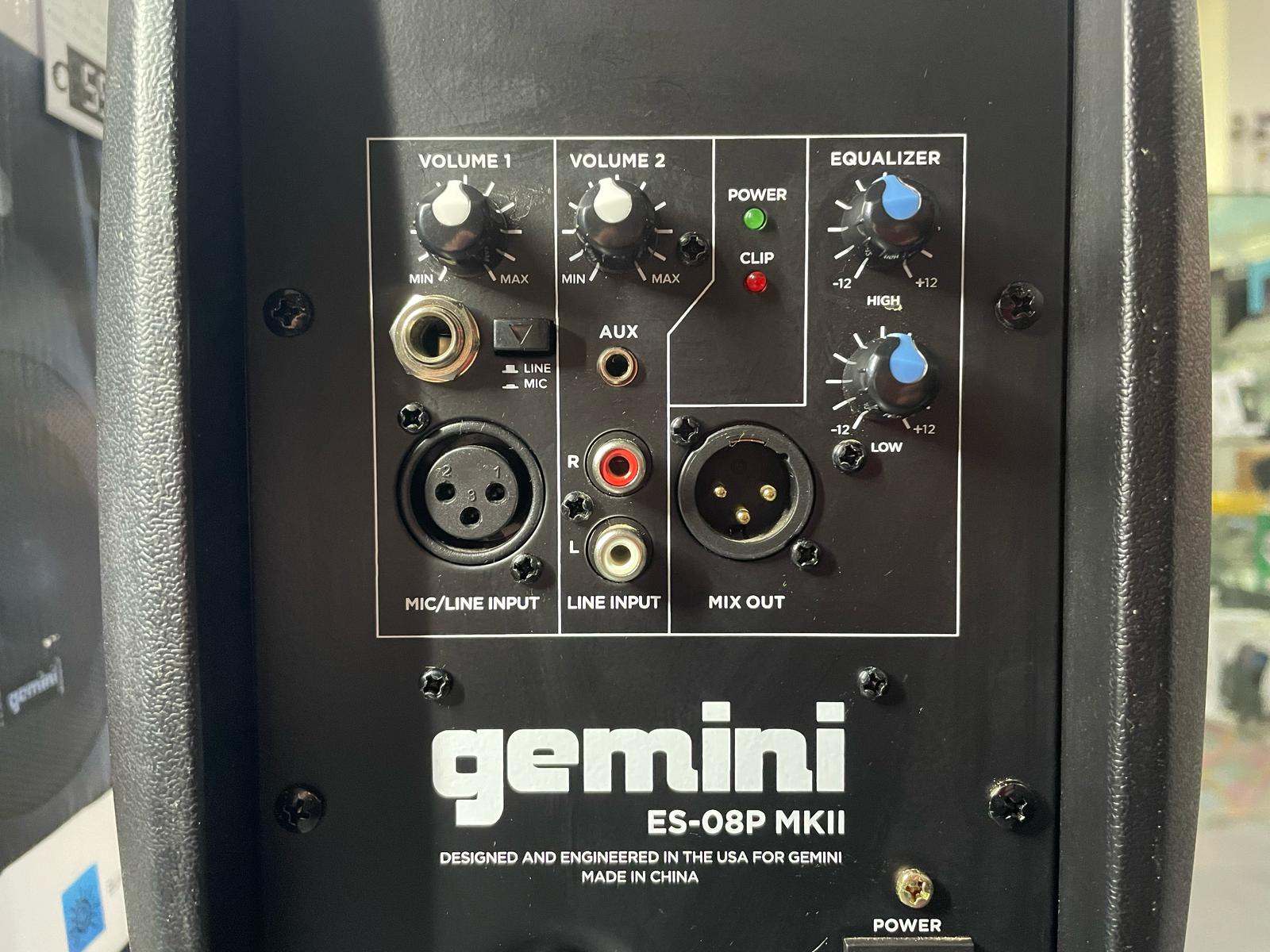 GEMINI ES-08P MKII Cassa Attiva 75W - immagine 3