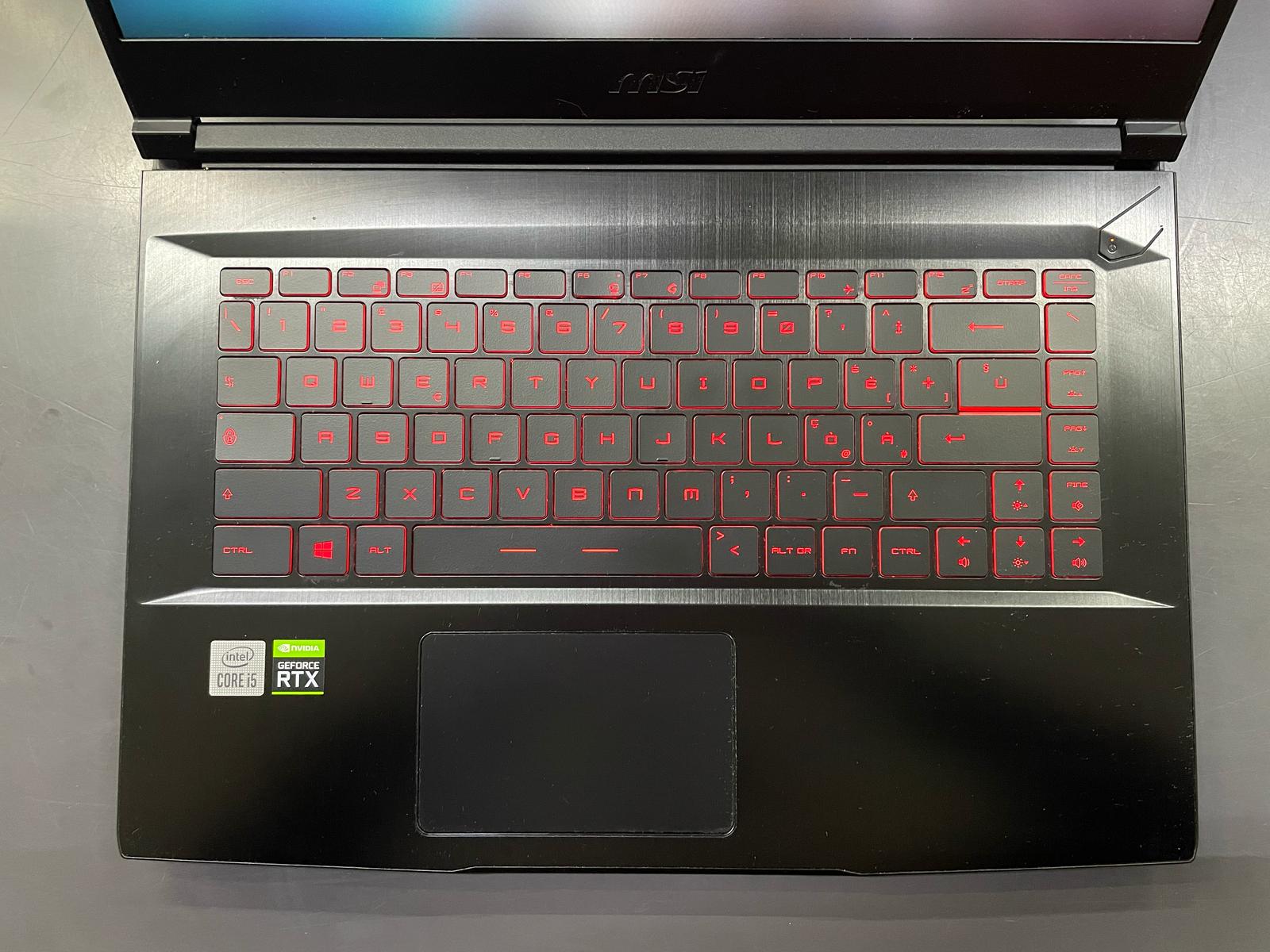 MSI Gaming Laptop Core i5 RTX - immagine 2