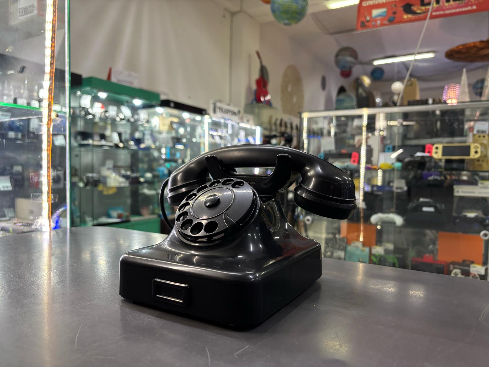 Telefono Siemens Anni 60 Nero - immagine 3
