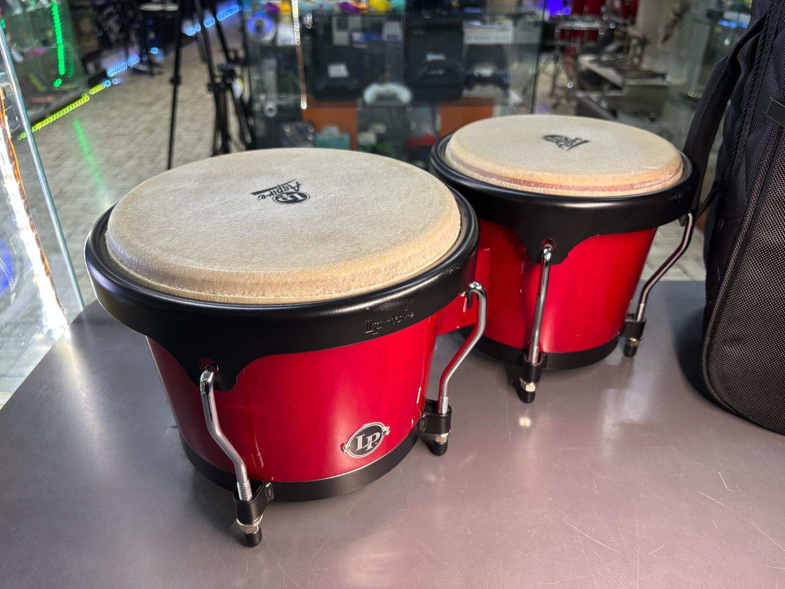 Bongos LP Aspire LPA601RW + Stand e Bag