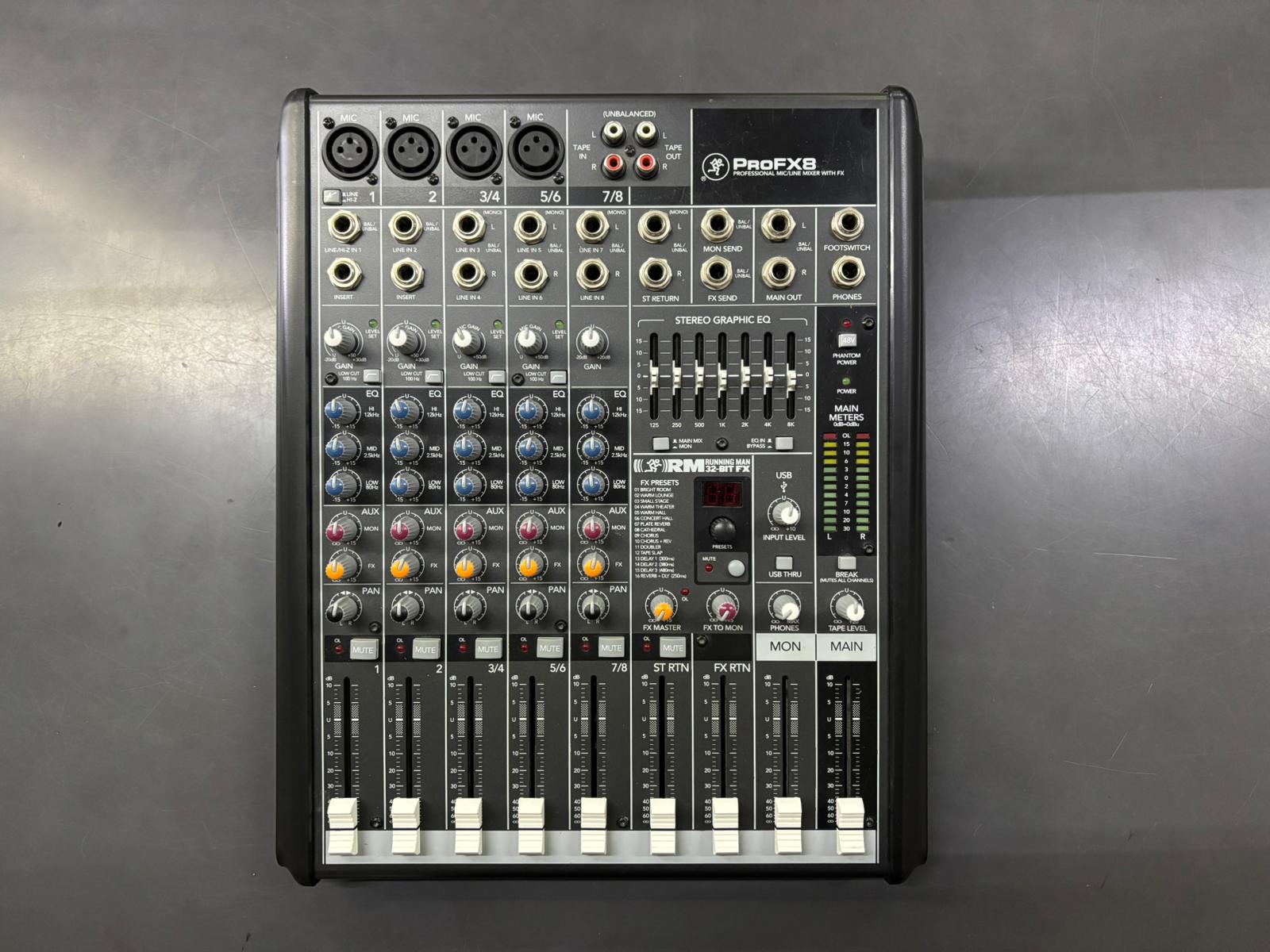 MACKIE PRO FX8 Mixer + Effetti