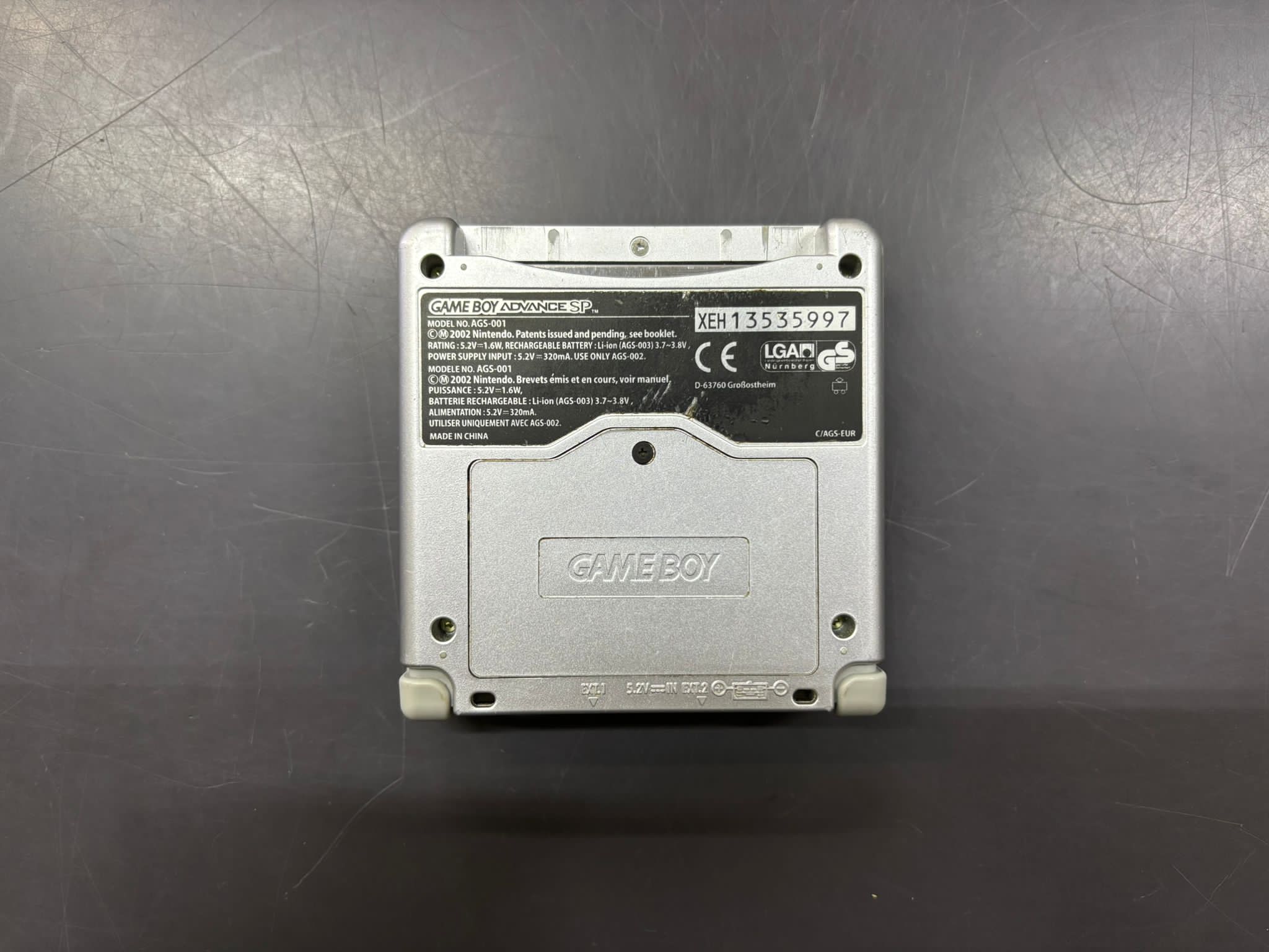 Nintendo GameBoy Advance SP Grigio - immagine 2