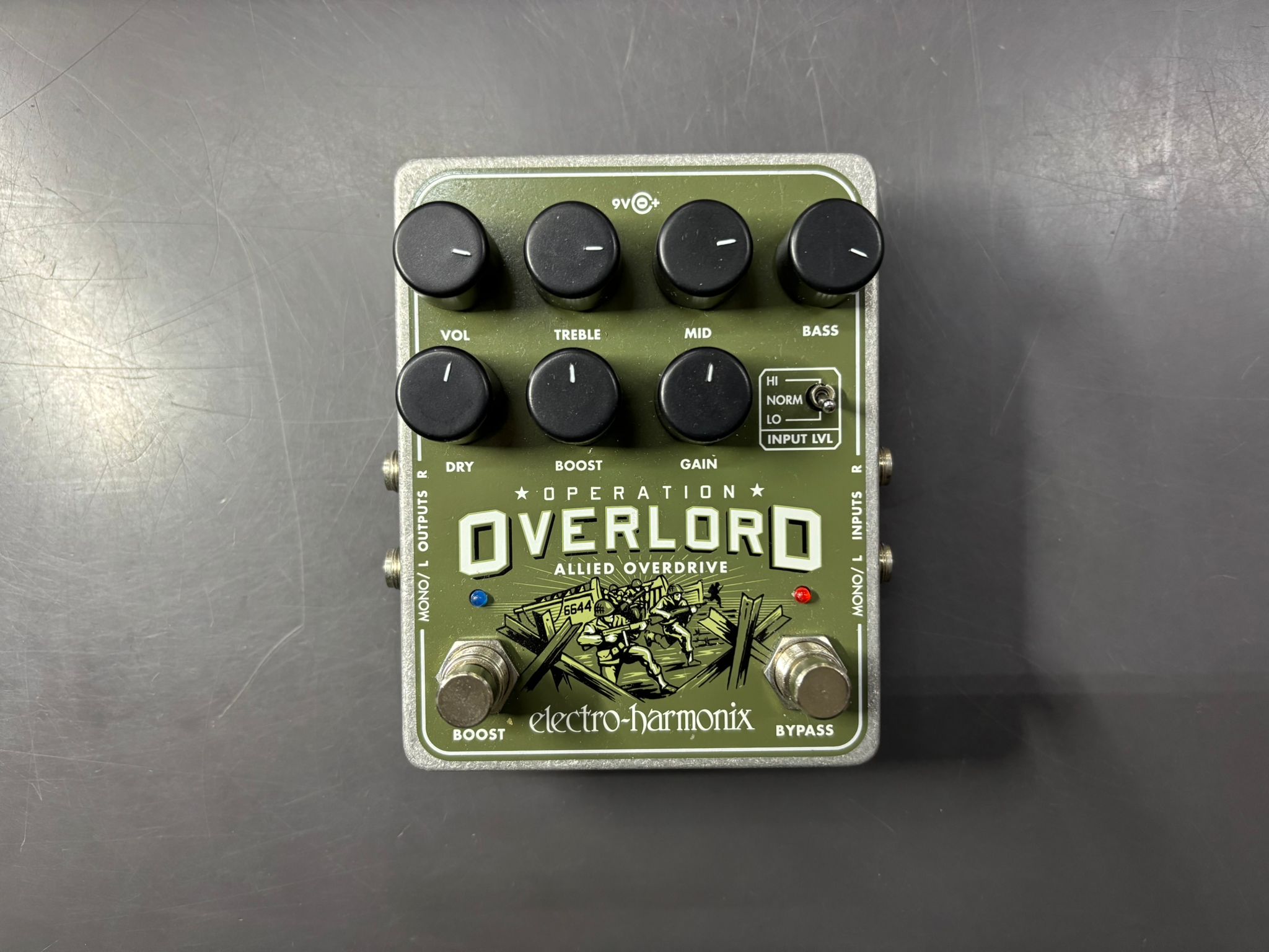 ELECTRO HARMONIX Operation Overlord Distorsore