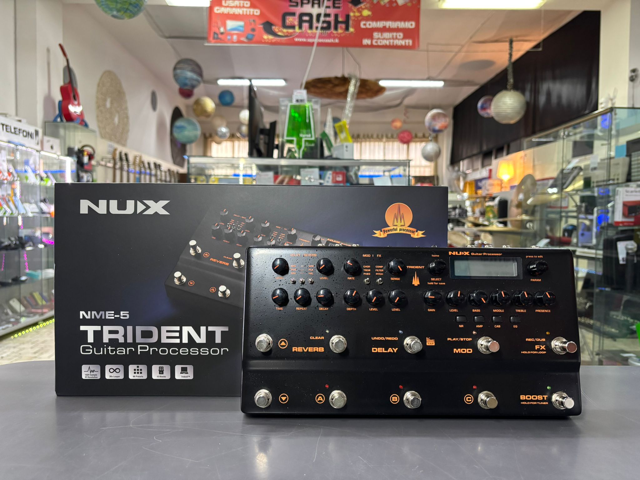 NUX Trident NME-5 Pedaliera Chitarra - immagine 2