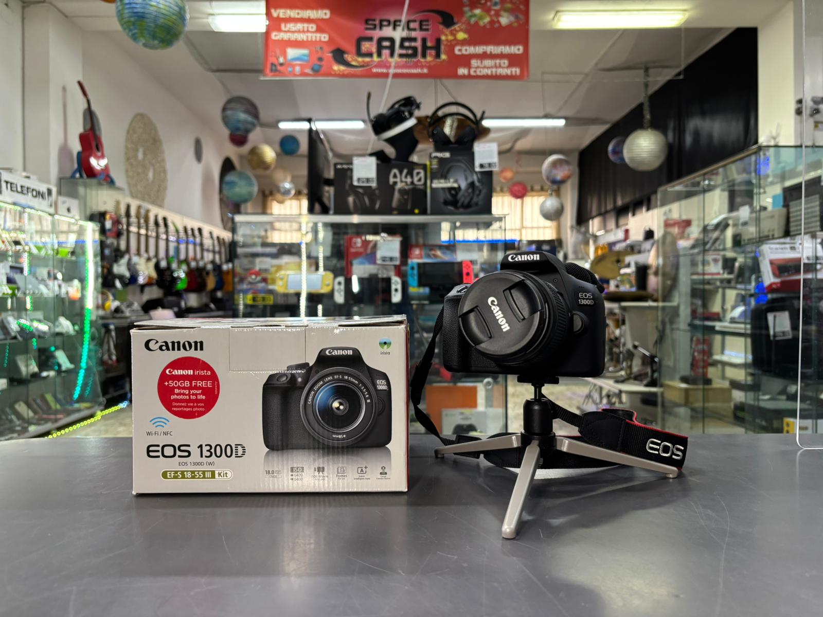 Canon Eos 1300D + 18-55 - immagine 2