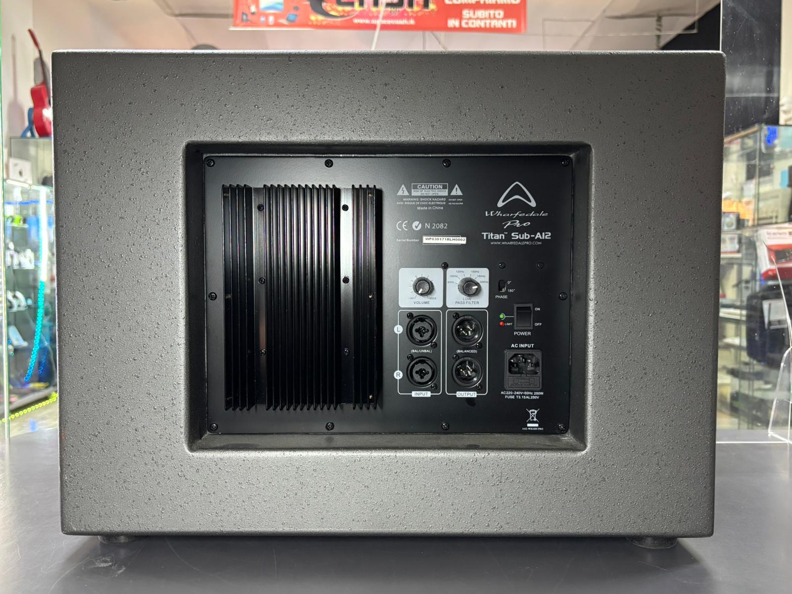 WHARFEDALE Titan Sub A12 Black - immagine 2