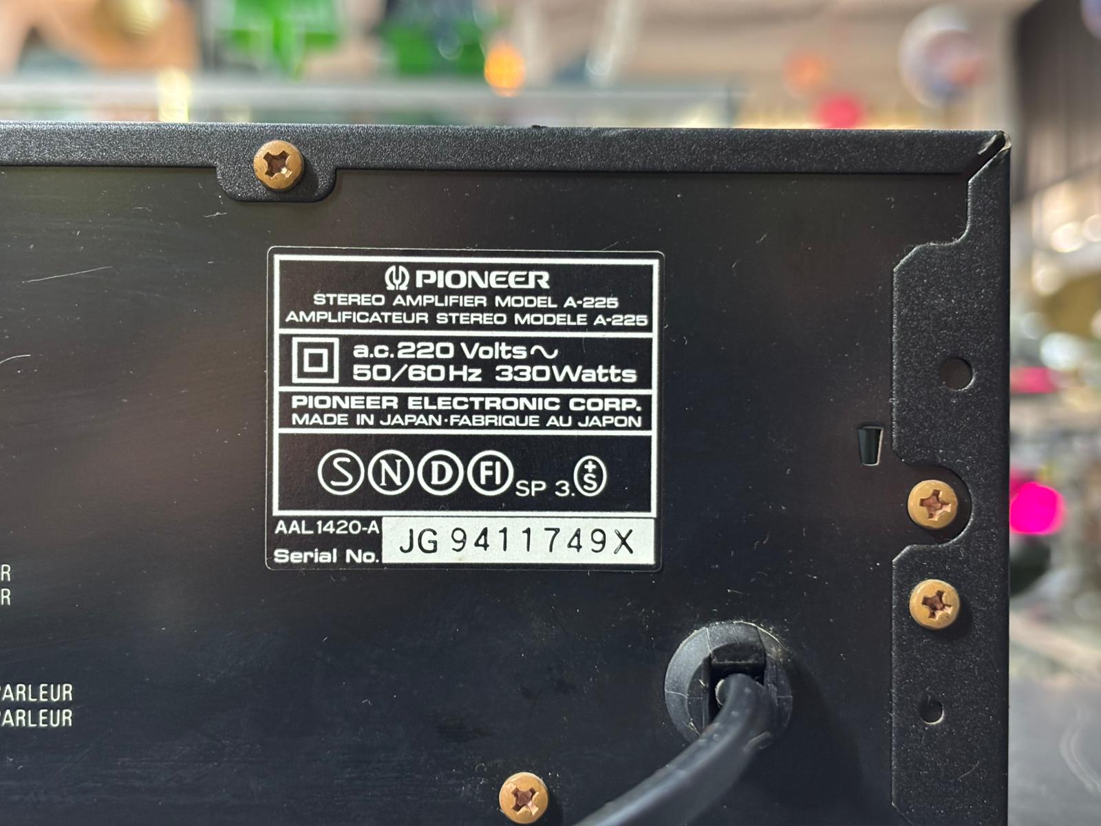 Pioneer A-225 Amplificatore Integrato - immagine 3