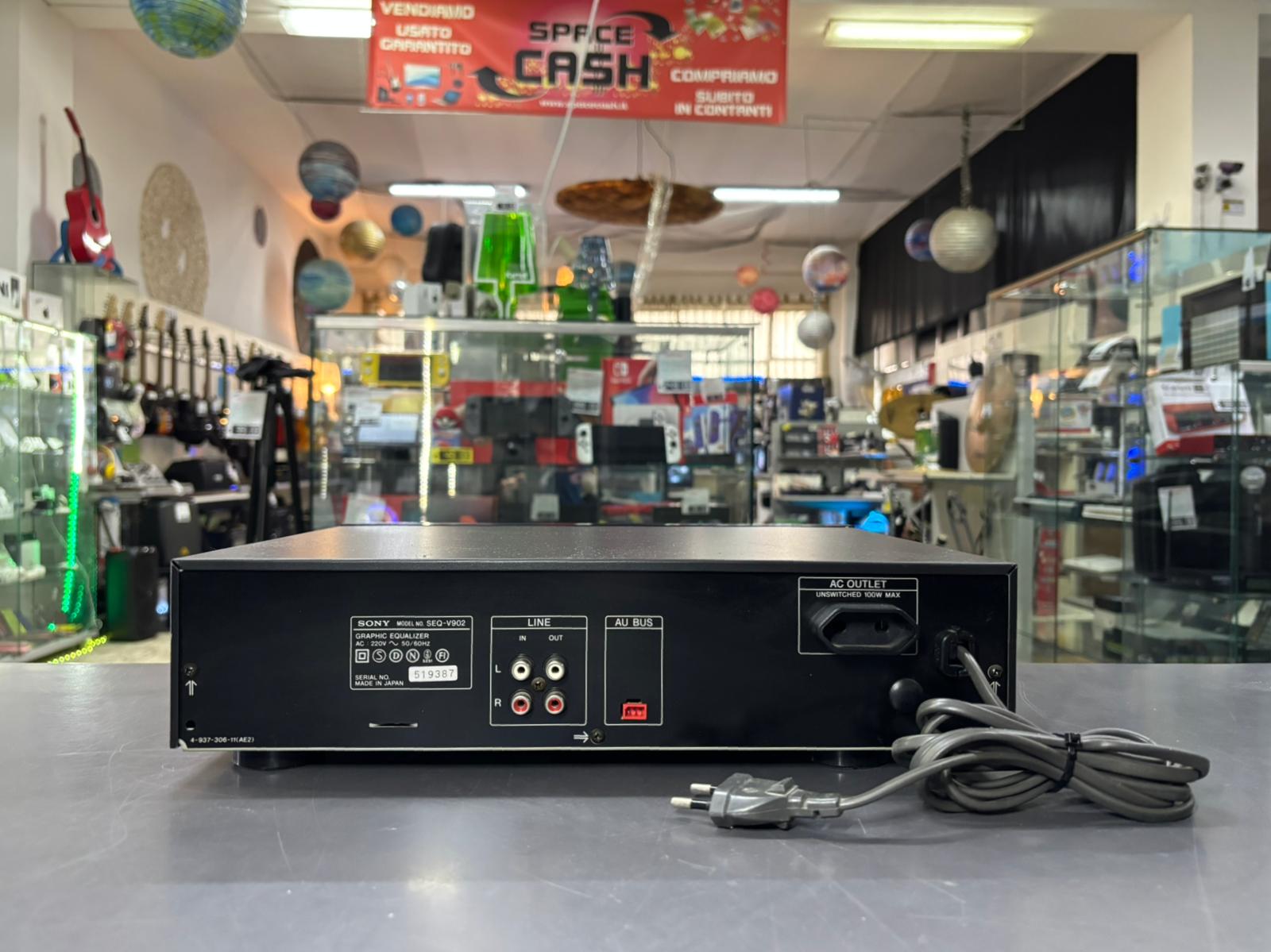 SONY SEQ-V902 Equalizzatore Hi-Fi - immagine 3