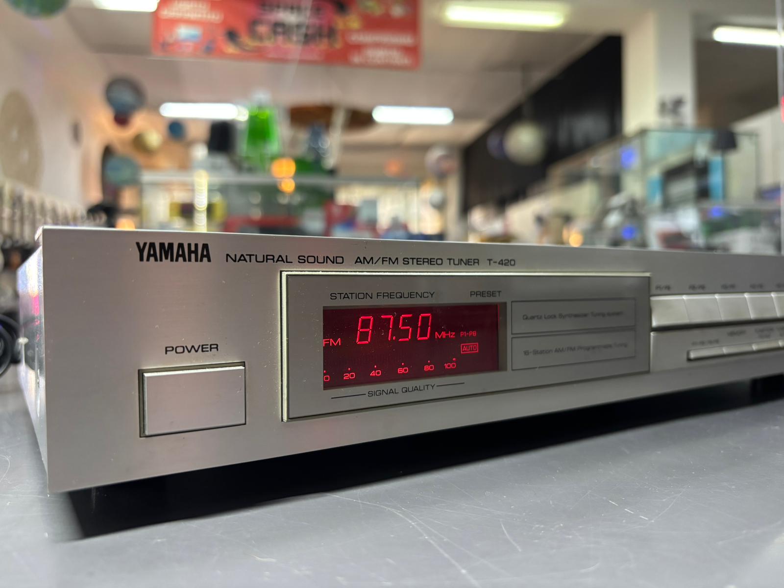 Yamaha T 420 Tuner Digitale Hi-Fi - immagine 3