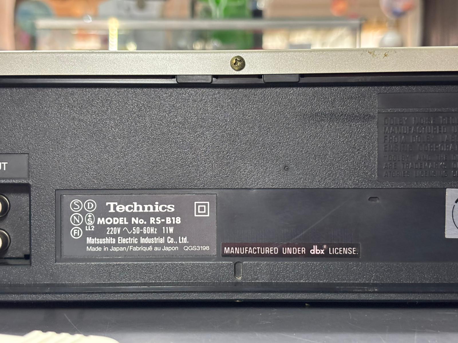 Technics RS-B18 Piastra Cassette - immagine 2