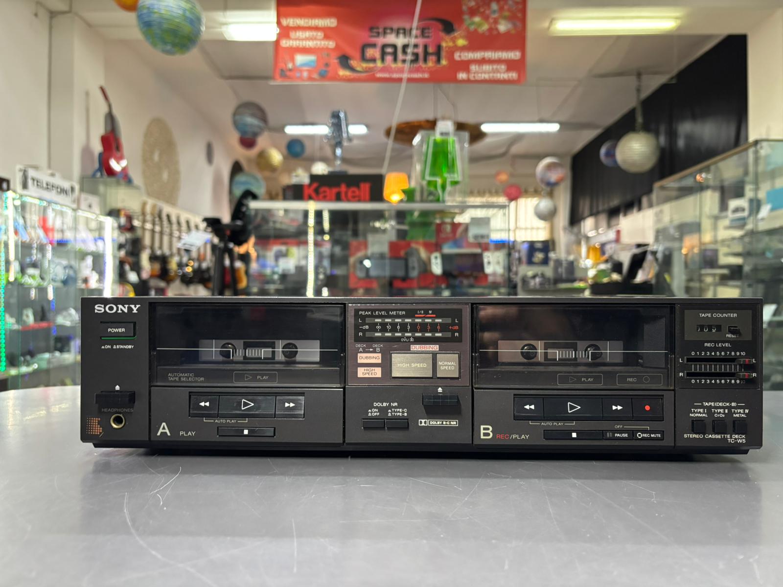 Piastra Cassette Sony TC-W5 Solo Deck B