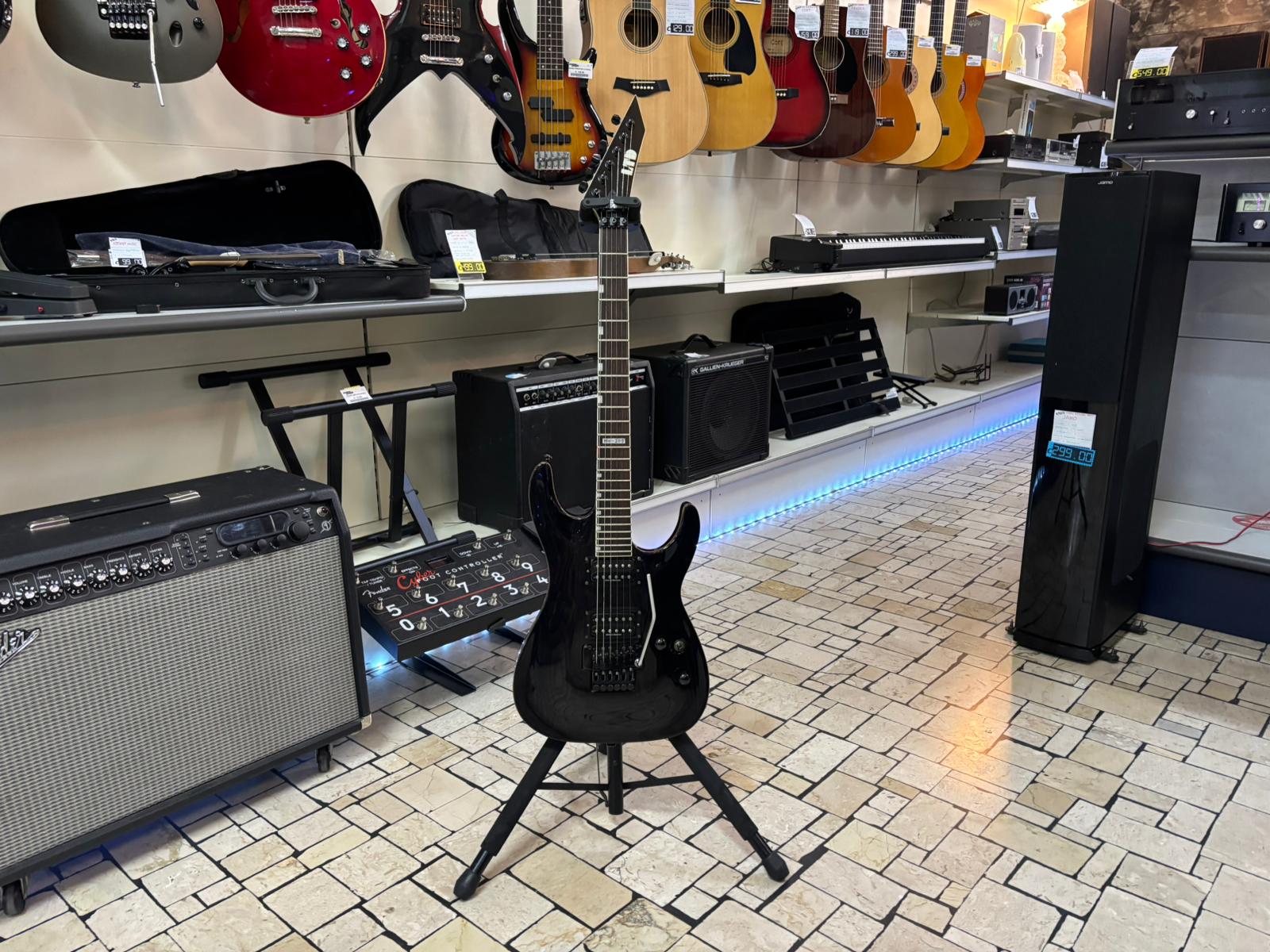 ESP Ltd MH-200 Black Chitarra Elettrica - immagine 7