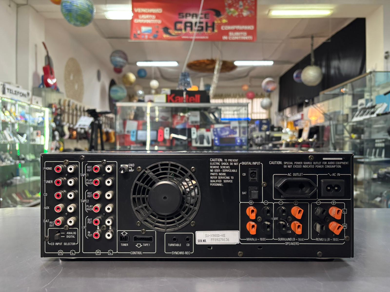Technincs SU-X980D Amplificatore Hi-Fi - immagine 4