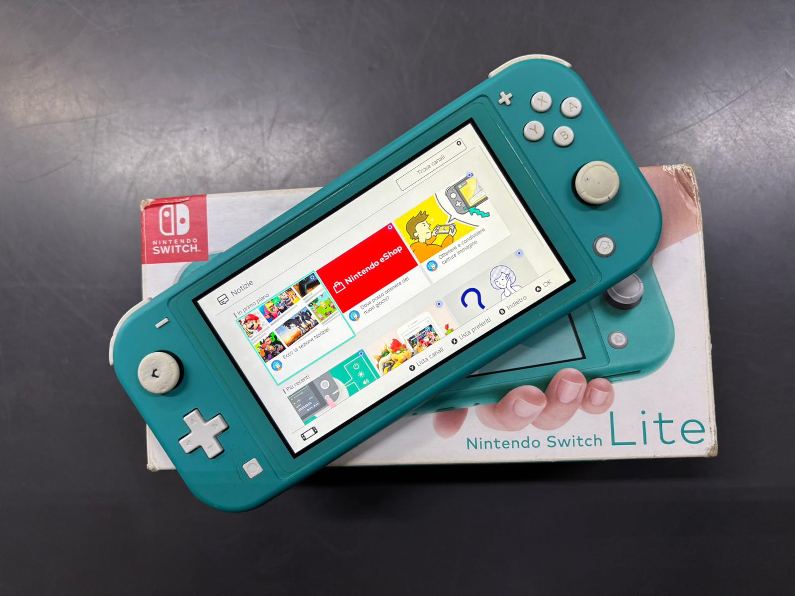 Nintendo Switch Lite Turchese