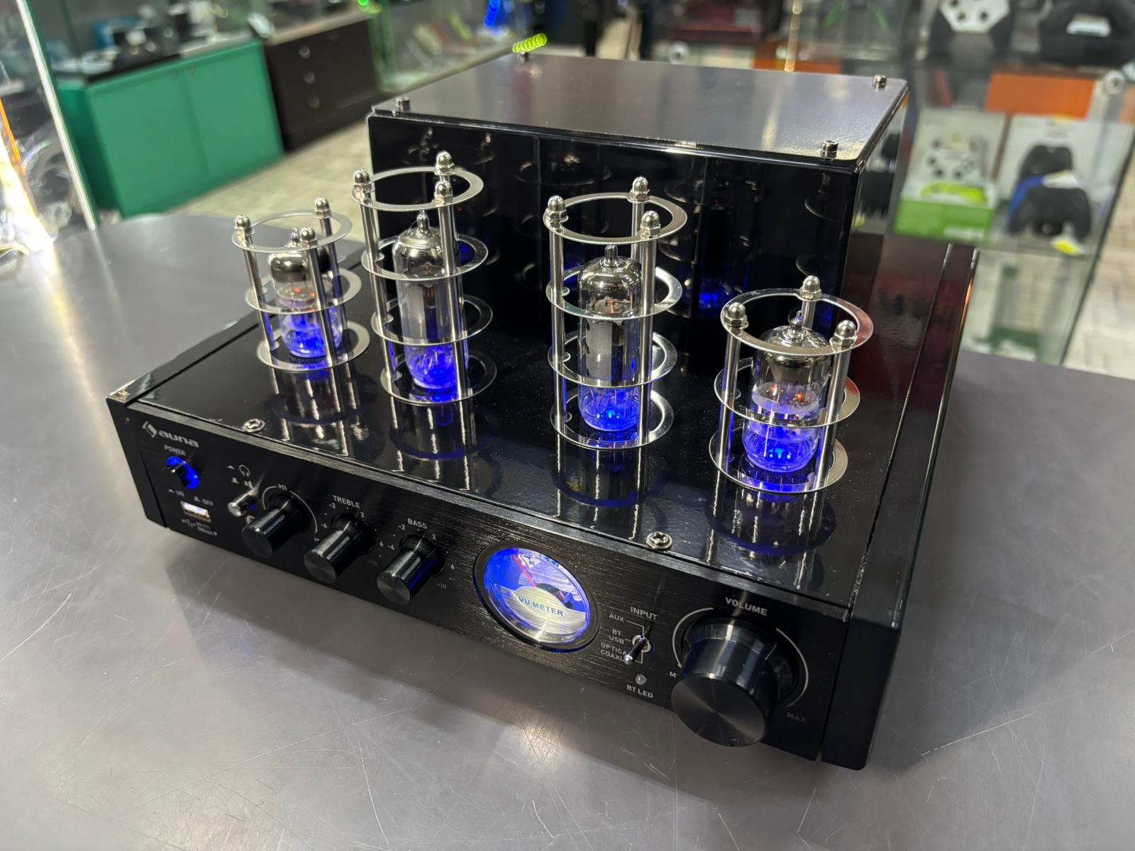 Auna AMP VT Amplificatore Valvolare Hi-Fi