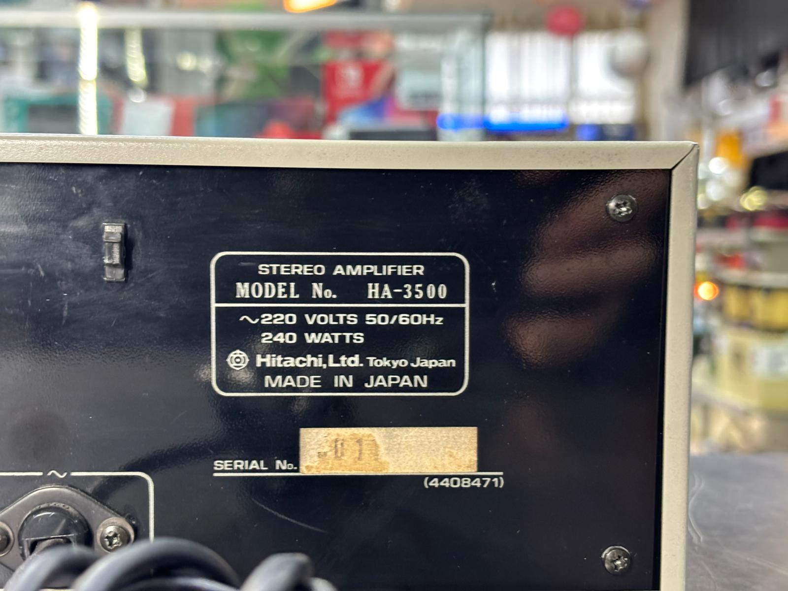Hitachi HA 3500 Amplificatore Hi-Fi - immagine 4