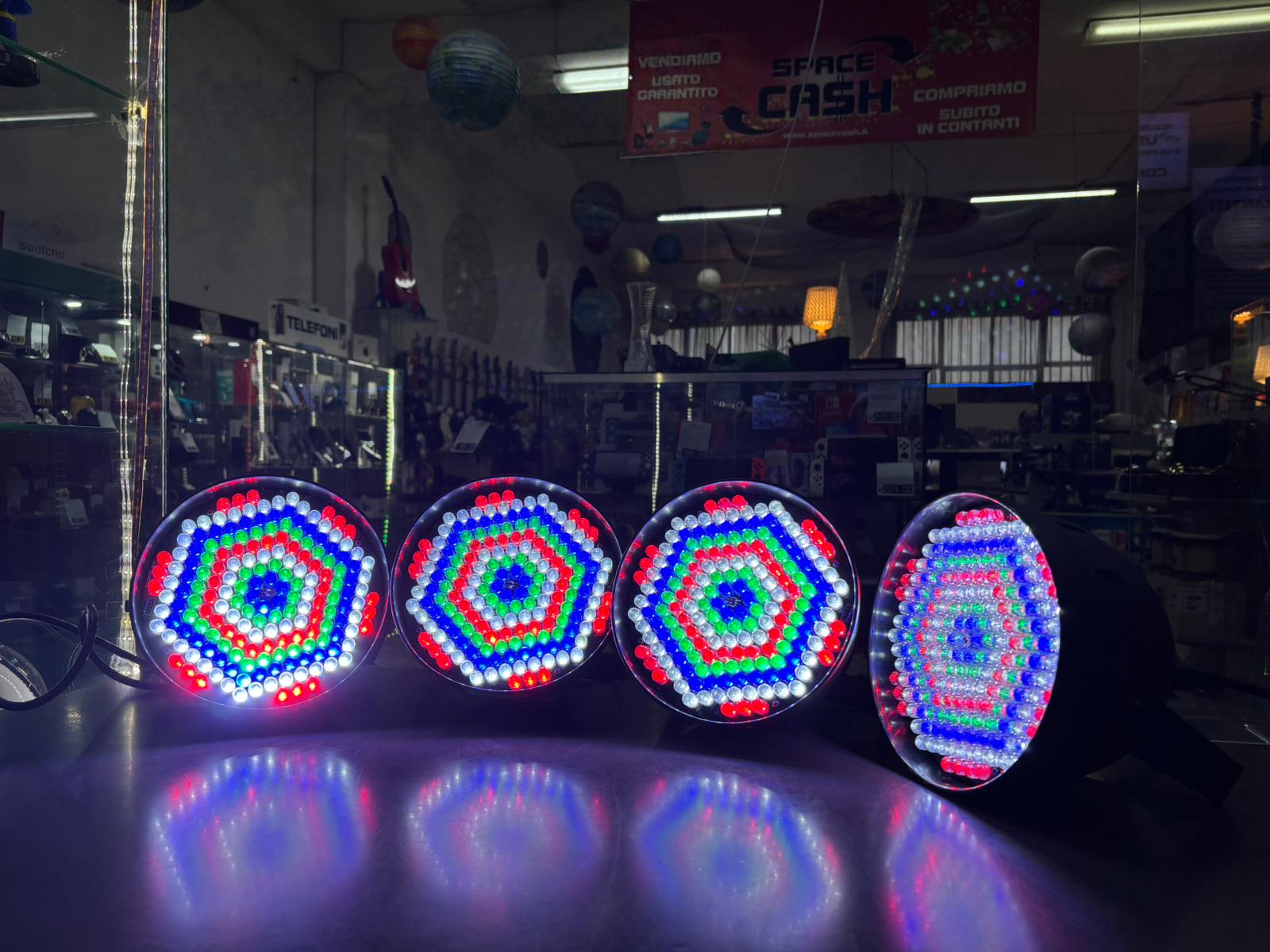 4 Fari PAR Led RGBW 20W Purelite