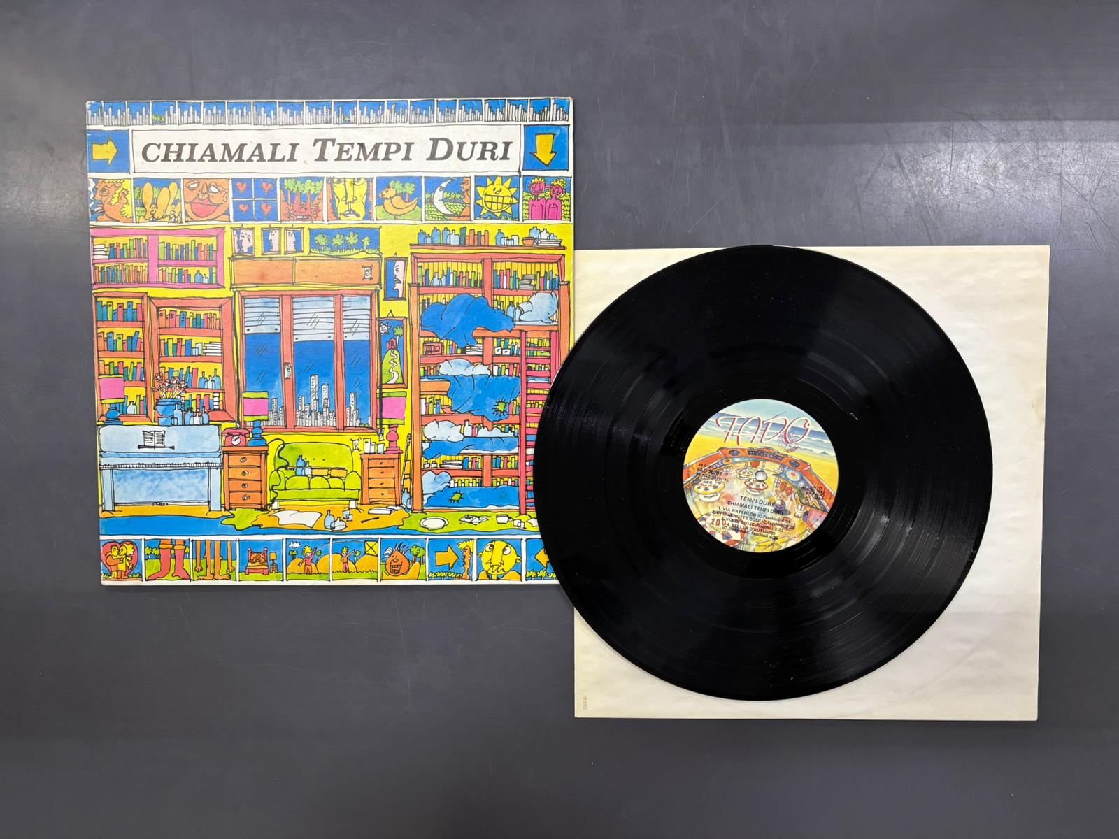Chiamali Tempi Duri Disco Vinile 1982 - immagine 5