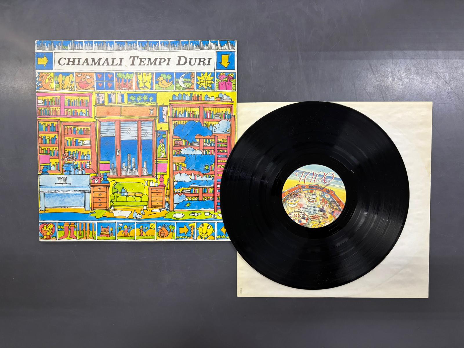 Chiamali Tempi Duri Disco Vinile 1982 - immagine 3