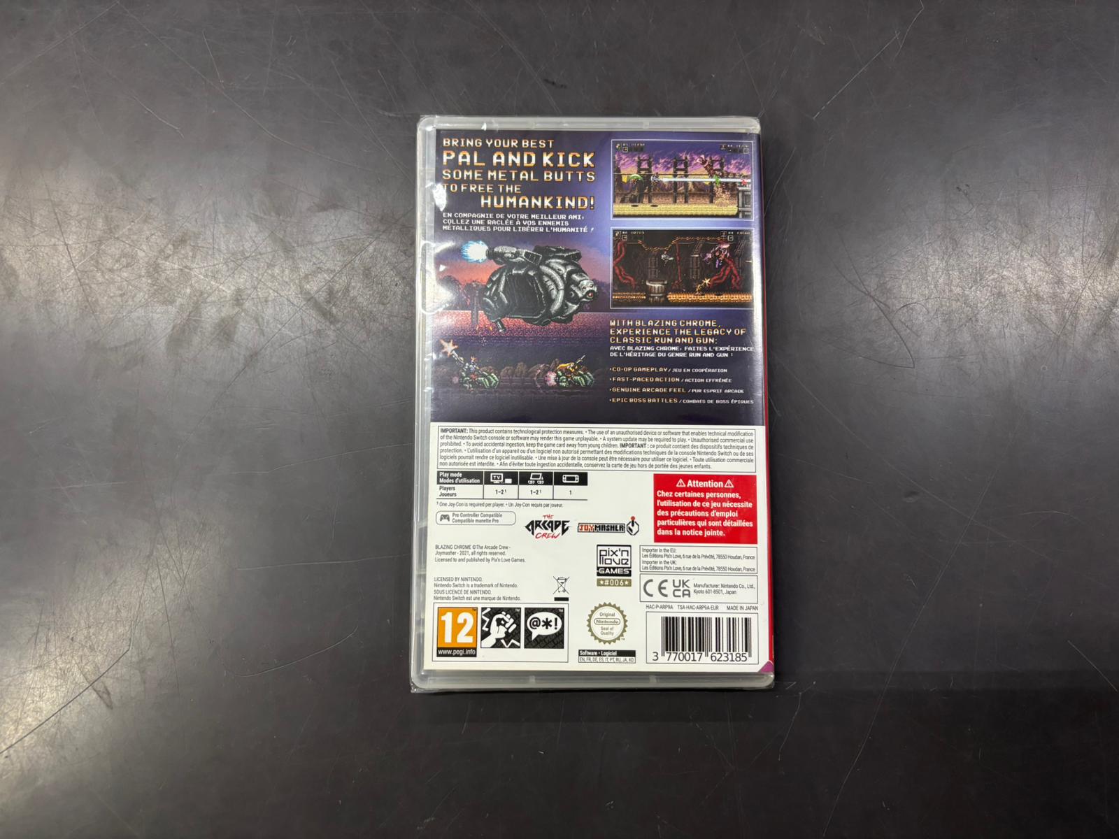 Blazing Chrome Limited Switch Sigillato Boxato - immagine 3