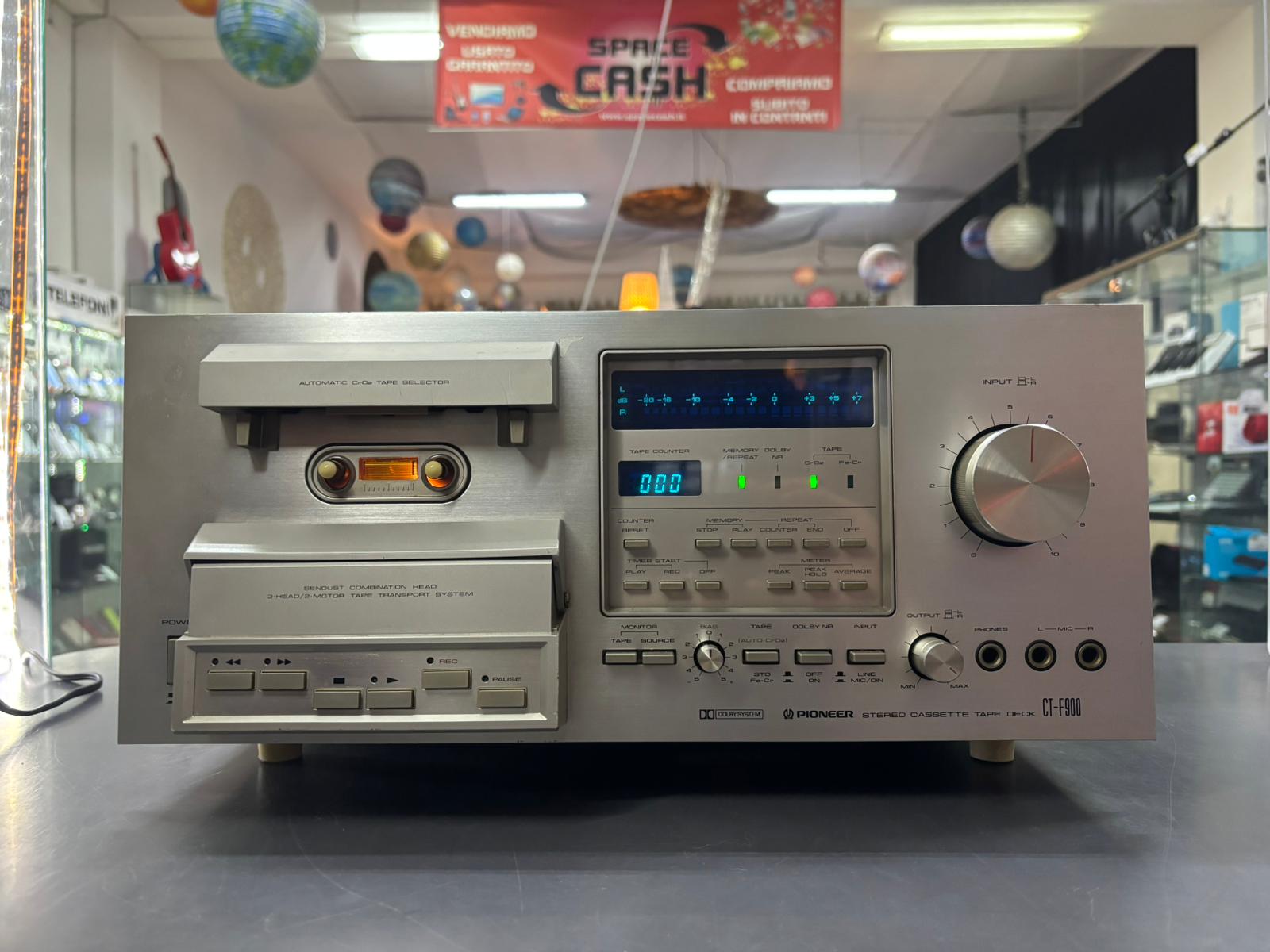 Pioneer CT-F900 Piastra Cassette 1978