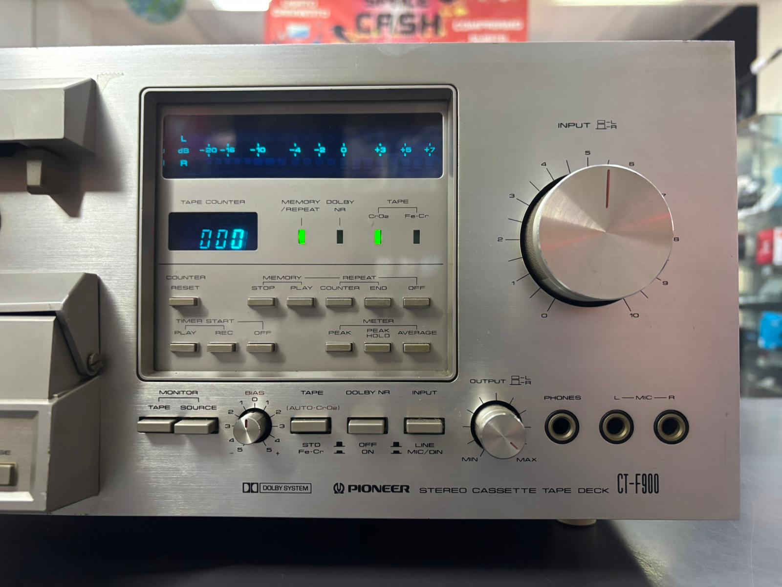 Pioneer CT-F900 Piastra Cassette 1978 - immagine 8