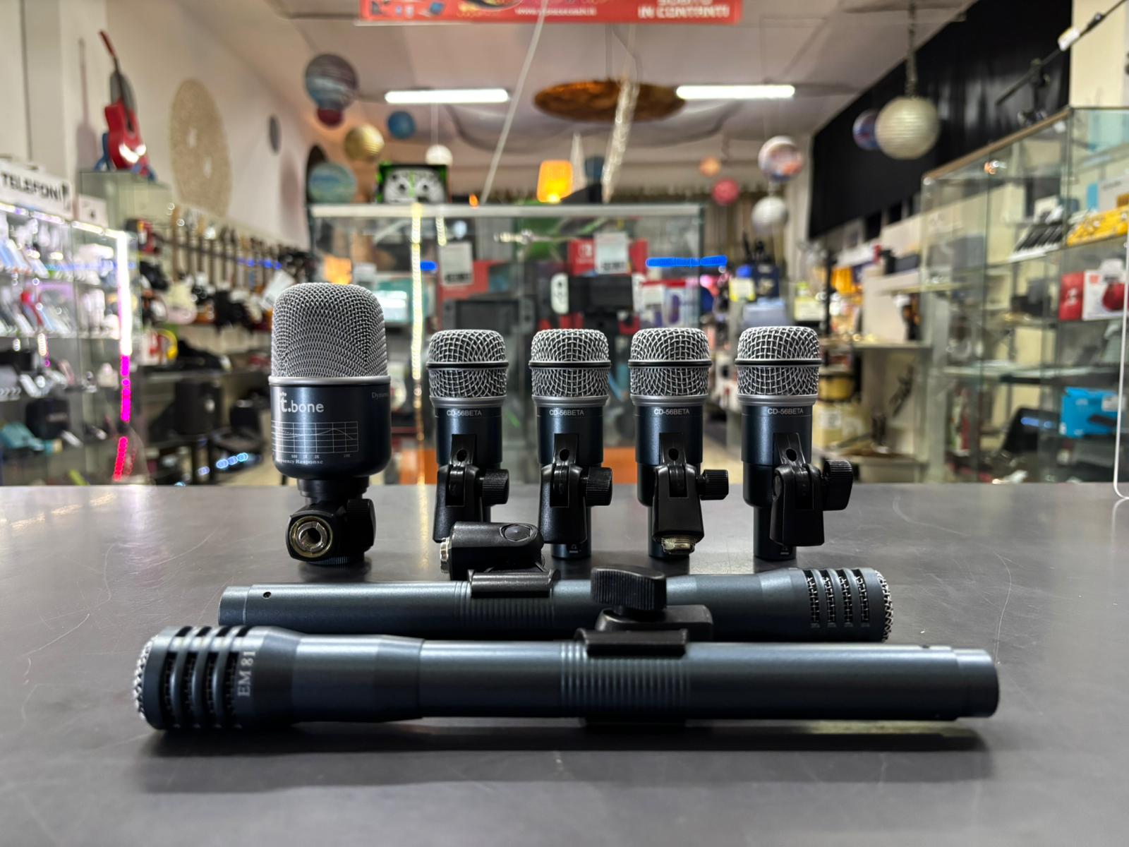 The T.Bone DC4000 Set Microfoni Batteria - immagine 3