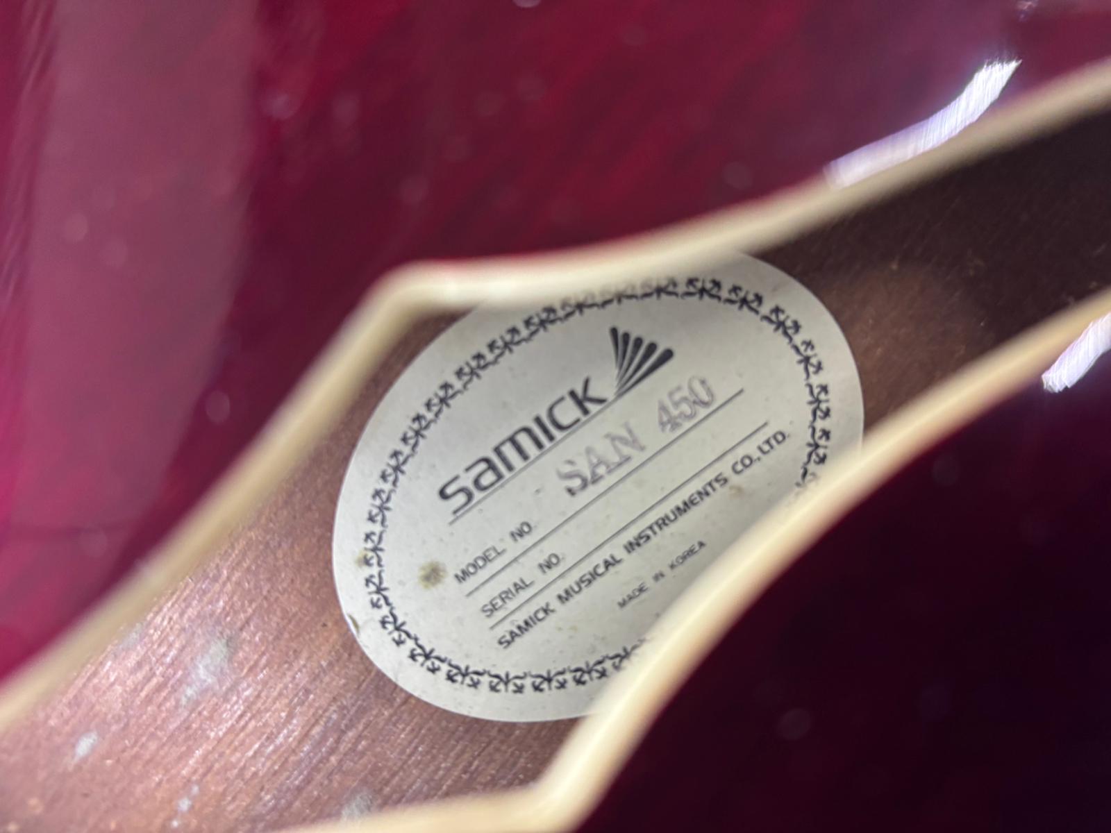 Samick SAN 450 Semi Hollow Body - immagine 6