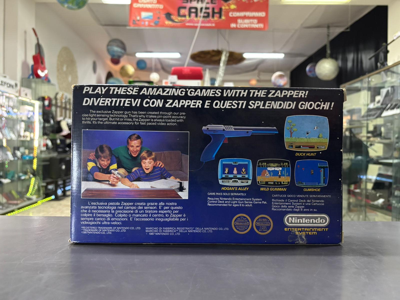 Pistola Zapper 1° Ed. Nintendo NES Mattel - immagine 2
