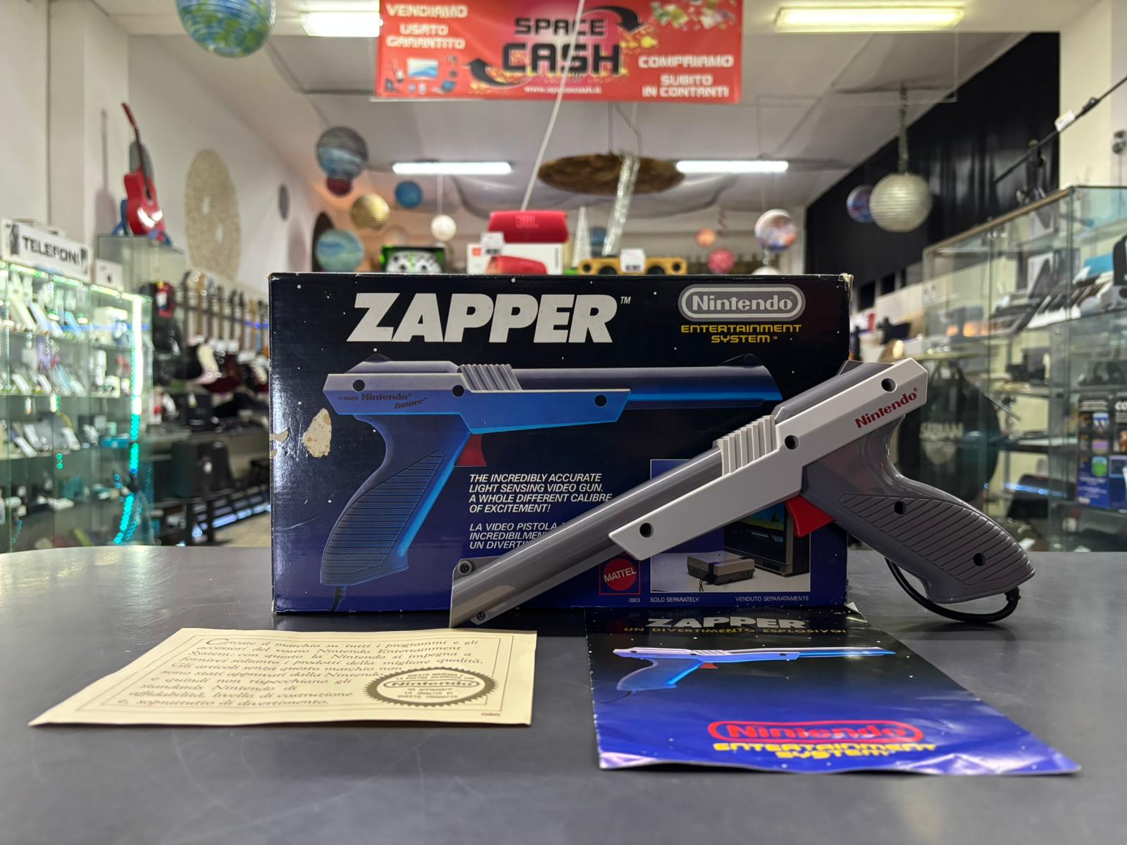 Pistola Zapper 1° Ed. Nintendo NES Mattel